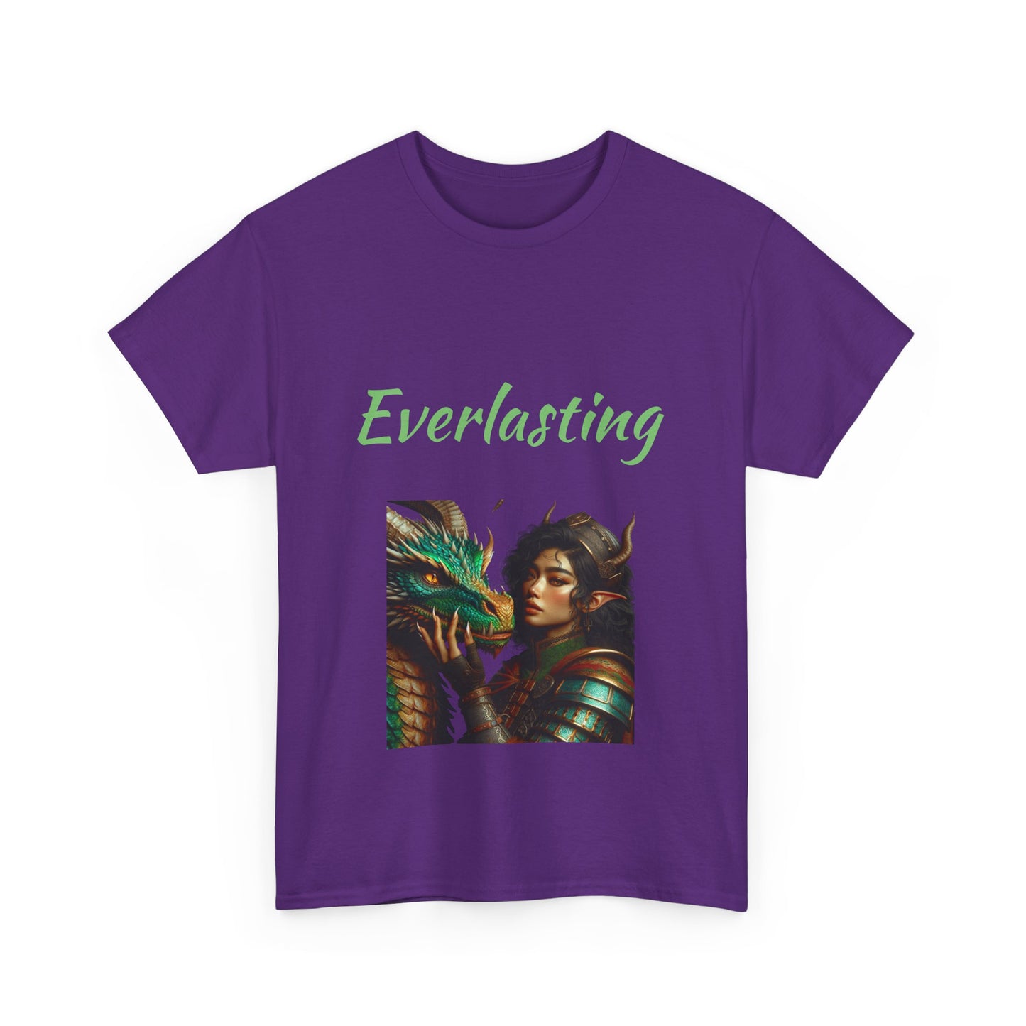 Book Lover's Unisex Heavy Cotton Tee - "Everlasting" - The Dreamer's Bookshop.
