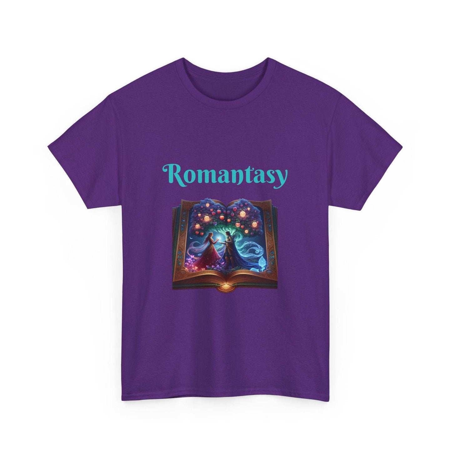 Fantasy - Graphic Tee - Unisex Heavy Cotton T-Shirt Romantasy Books - The Dreamer's Bookshop.