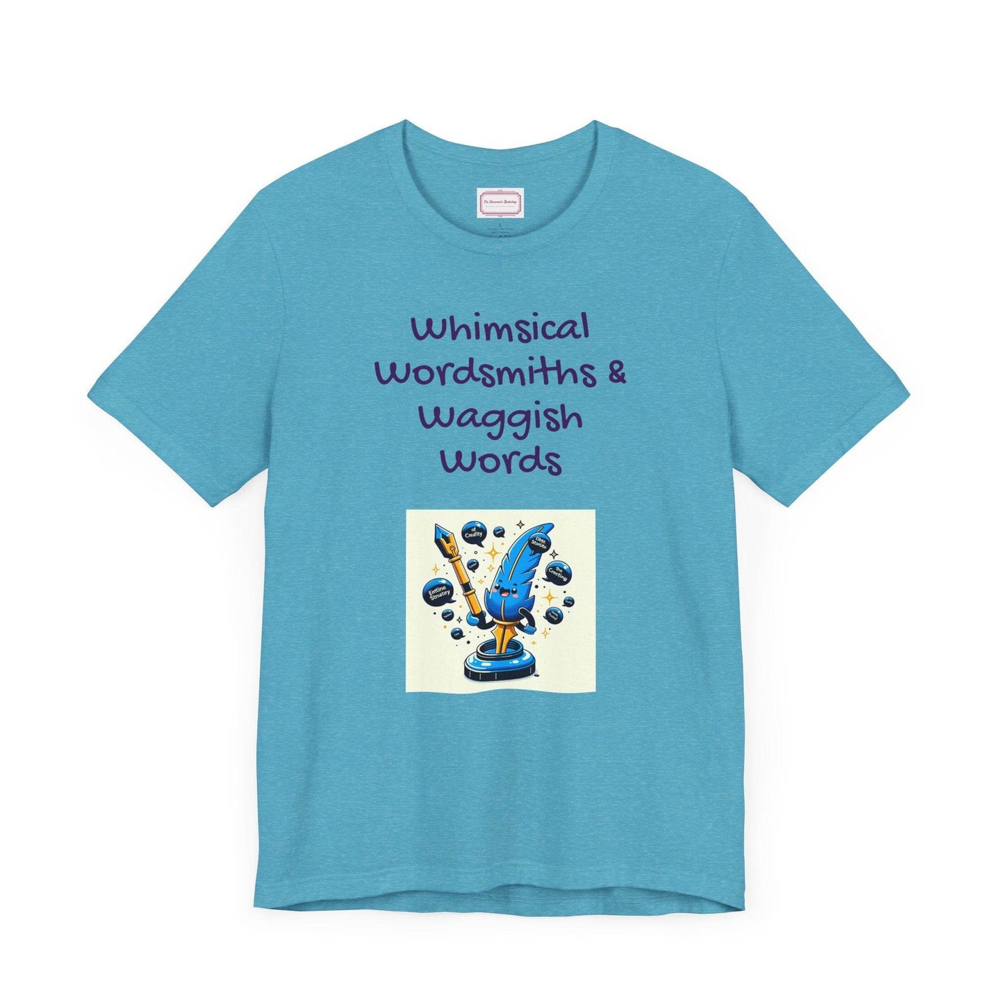 Funny Wordsmith Tee - Writers and Word Lovers - The Dreamer's Bookshop.