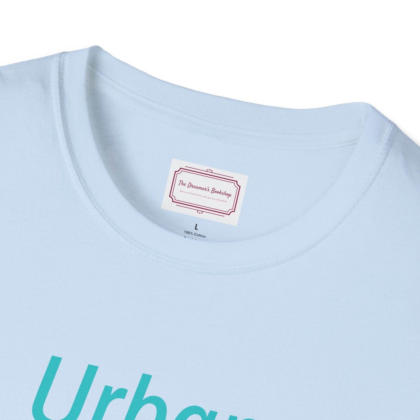 Urban Fantasy Unisex Softstyle T-Shirt - Creative Graphic Tee for Readers and Dreamers - The Dreamer's Bookshop.