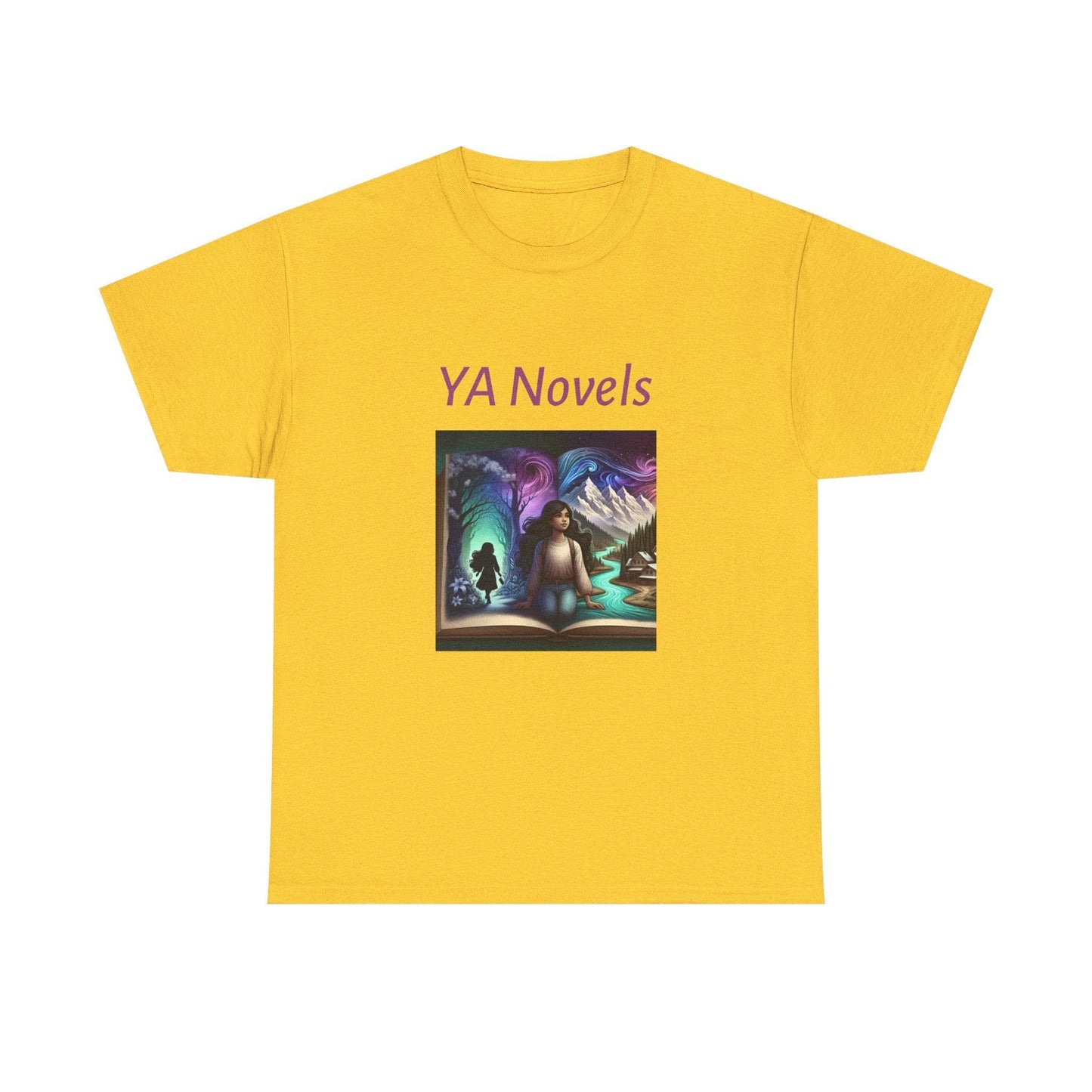 Fiction - Graphic Tee - Unisex Heavy Cotton T-Shirt - Young Adult Novels - The Dreamer's Bookshop.