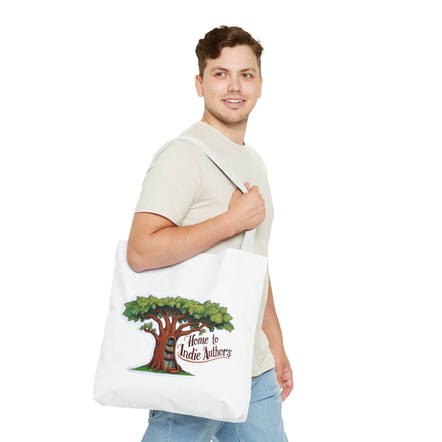 Literary Tote Bag - Home to Indie Authors & The Dreamer's Bookshop Designs - The Dreamer's Bookshop.