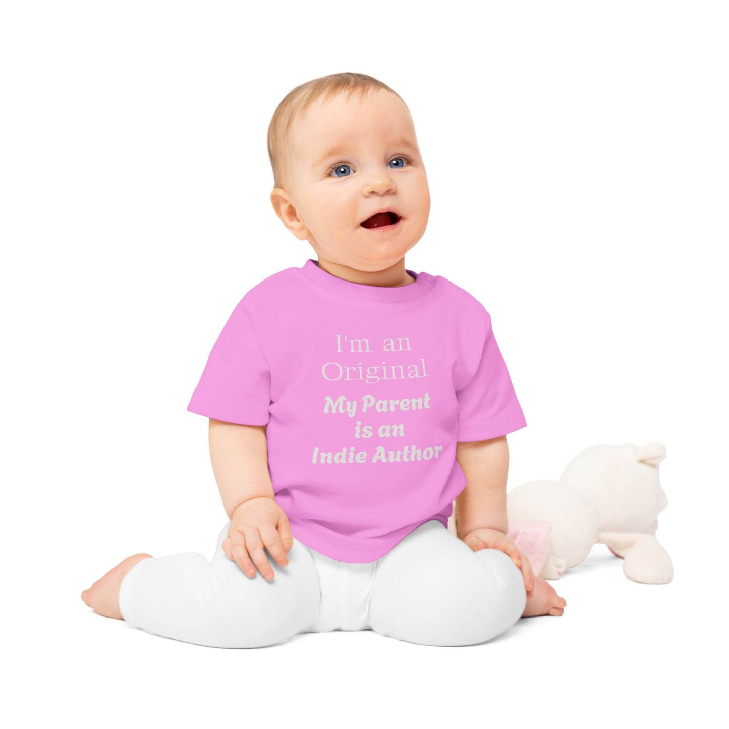 EU - I'm an Original Baby T-Shirt for Future Indie Authors - Cute Baby Apparel - The Dreamer's Bookshop.