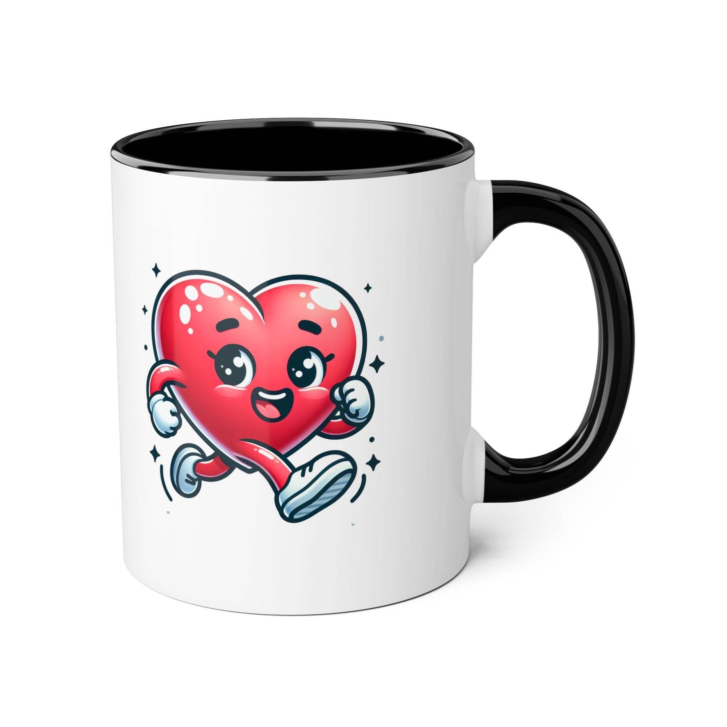 Be Happy Stay Positive Accent Mug - 11oz Coffee Cup for Daily Inspiration - The Dreamer's Bookshop.
