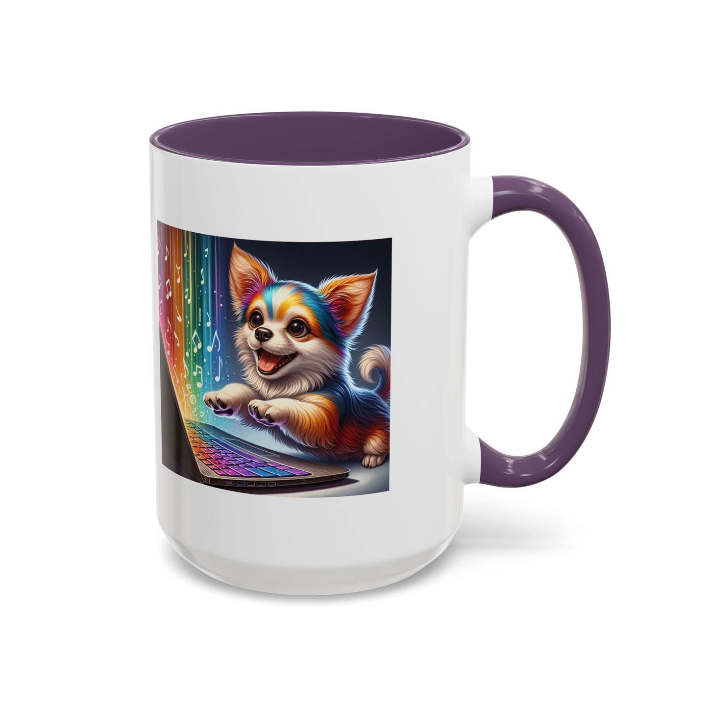 Cute Dog Writer Coffee Mug - 11 & 15oz for Book Lovers - The Dreamer's Bookshop.