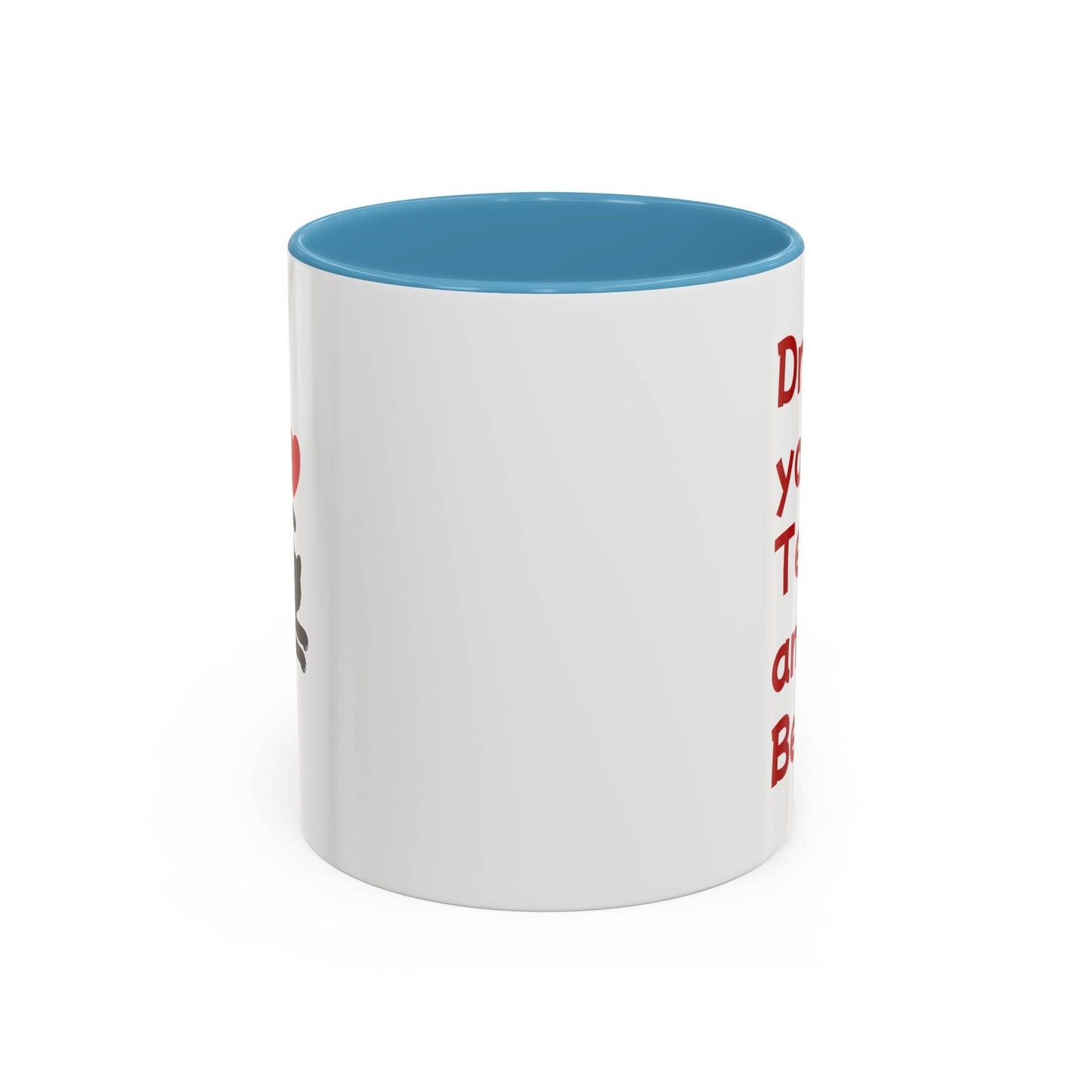 Cute Cat Love Tea Mug - 11 & 15oz Drink and be Nice - The Dreamer's Bookshop.