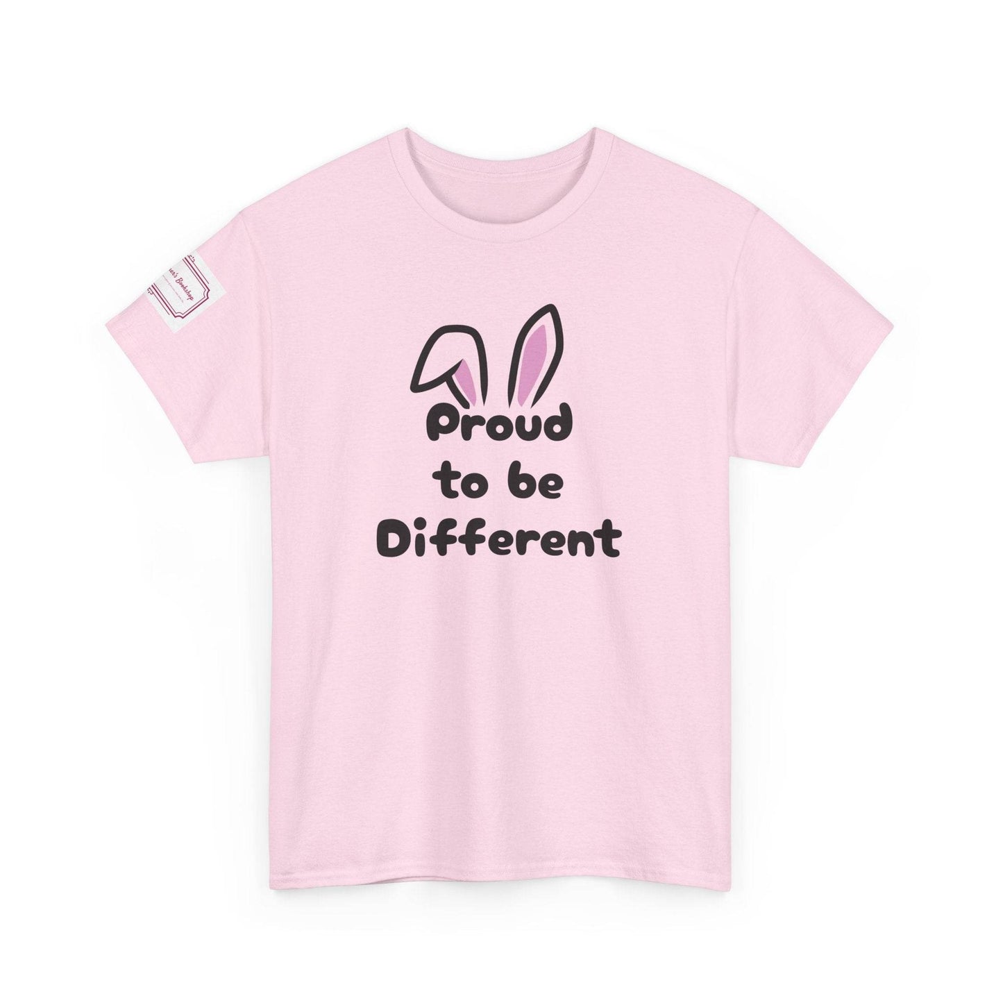 Proud to be Different Unisex Heavy Cotton Tee - Celebrate Individuality - The Dreamer's Bookshop.