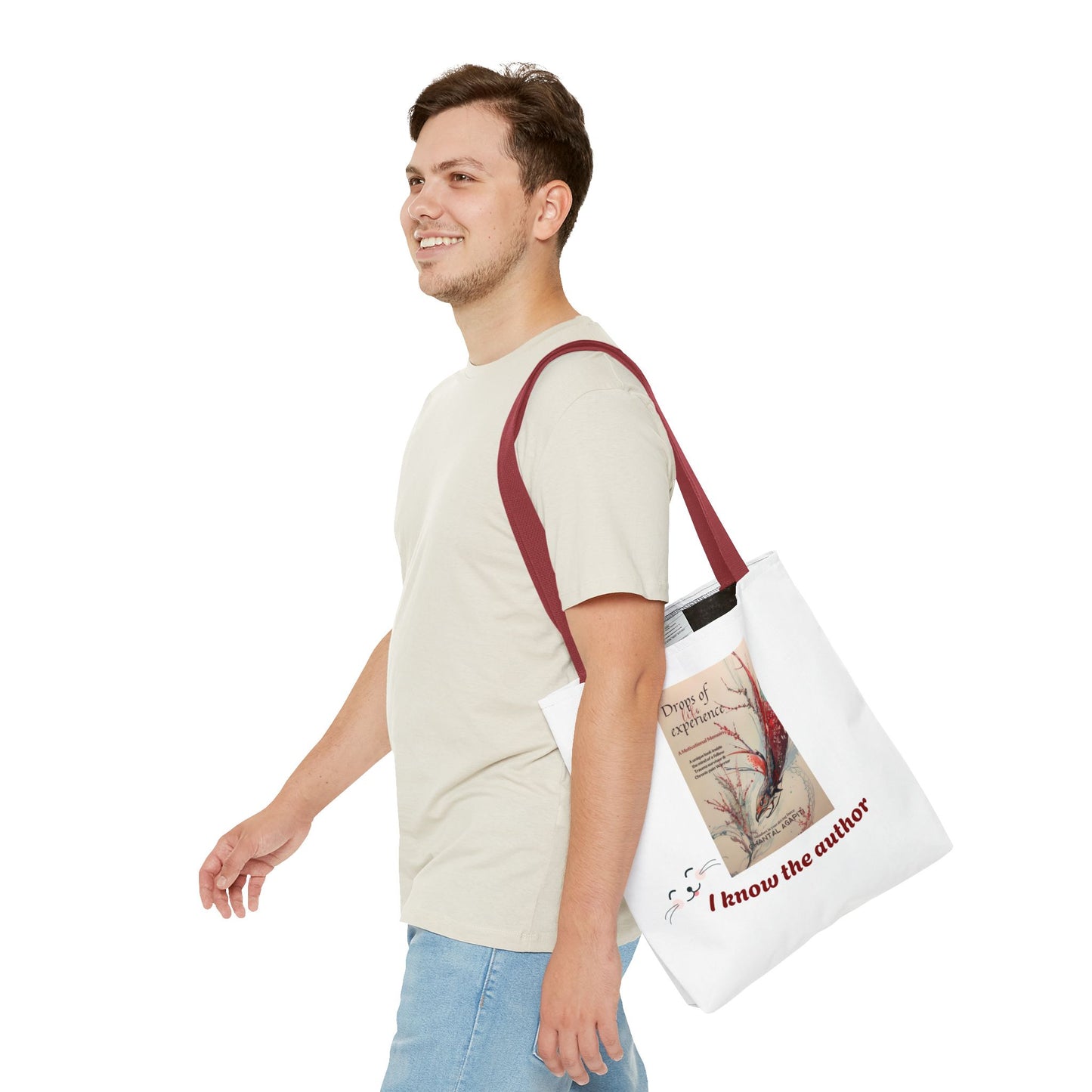 I Know the Author Tote Bag - Cozy Book lovers Design