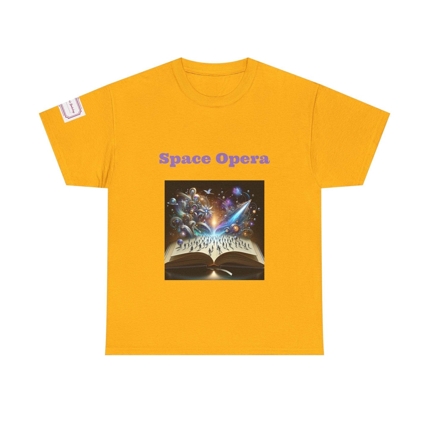 Space Opera - Graphic Unisex Heavy Cotton Tee - Sci-Fi Books - The Dreamer's Bookshop.