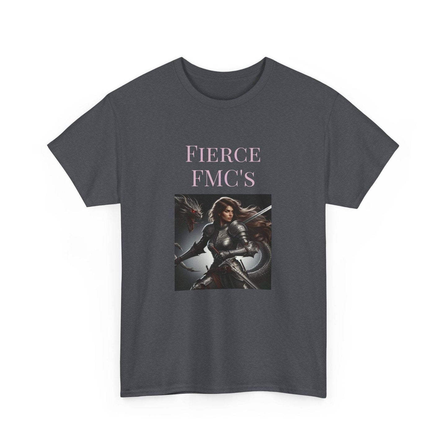 Fierce FMC - Graphic Tee - Unisex Heavy Cotton T-Shirt - Book Lovers - The Dreamer's Bookshop.