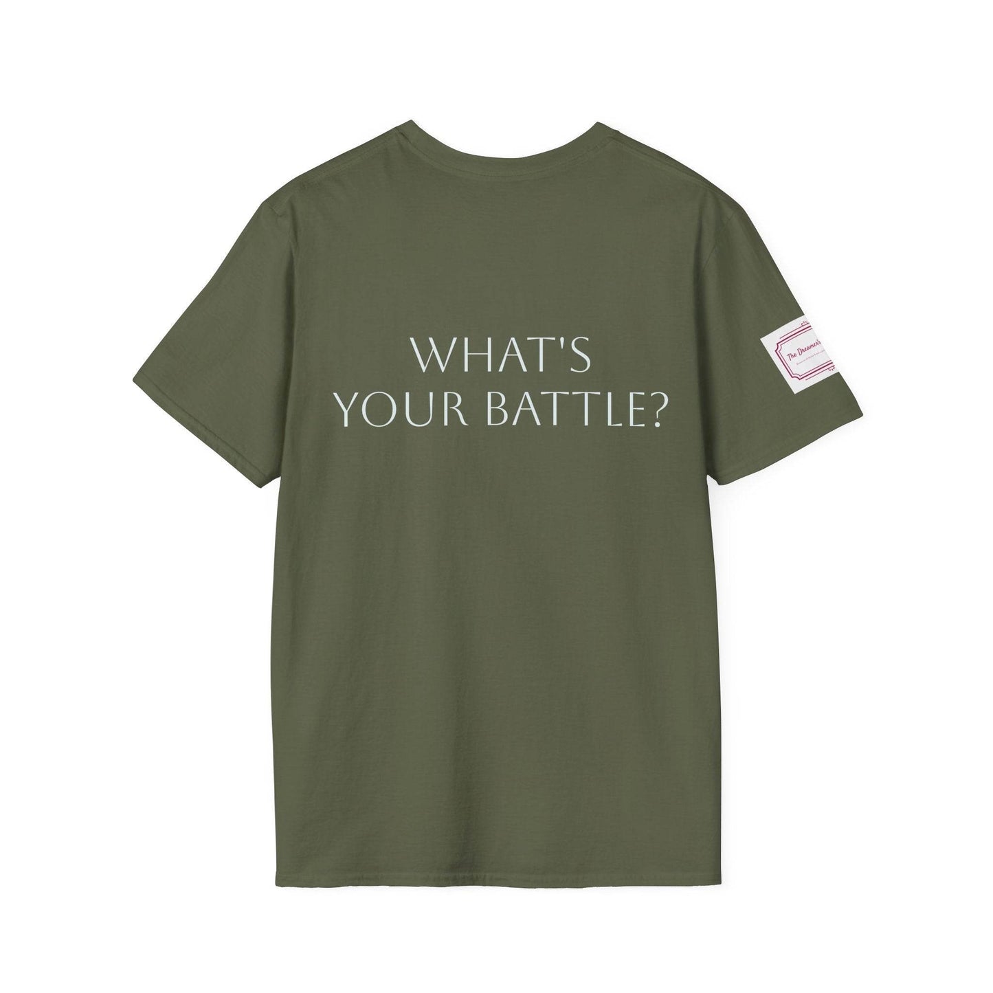 Cancer Warrior Unisex Softstyle T-Shirt - Empowering Graphic Tee for Women's Health Awarenes - The Dreamer's Bookshop.