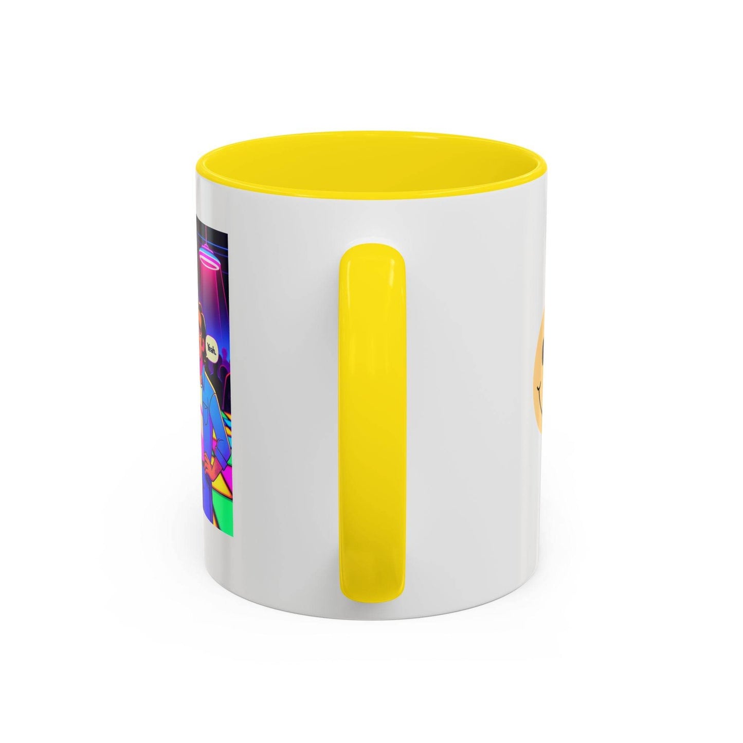 Retro Vibe Accent Coffee Mug - You should be writing - The Dreamer's Bookshop.