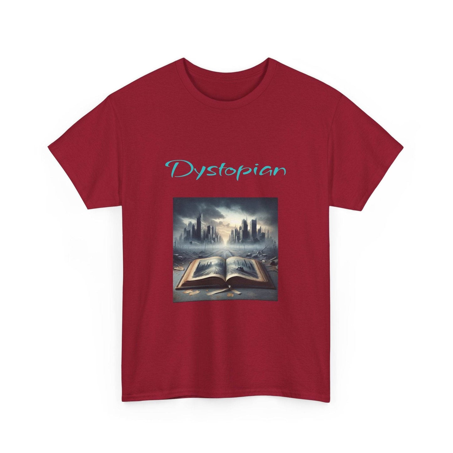 Fiction - Graphic Tee - Unisex Heavy Cotton T-Shirt Dystopian Books - The Dreamer's Bookshop.