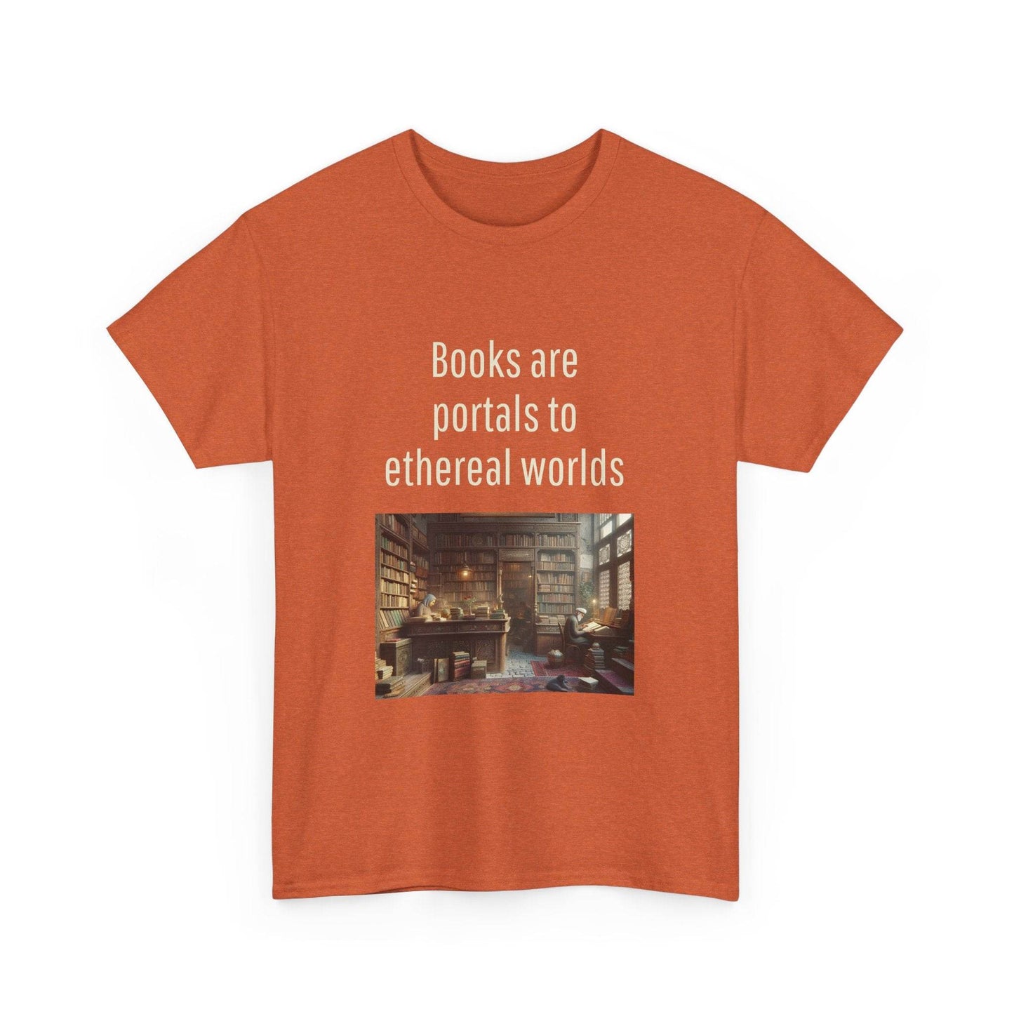 Portals - Unisex Heavy Cotton Tee - Creative Apparel - The Dreamer's Bookshop.