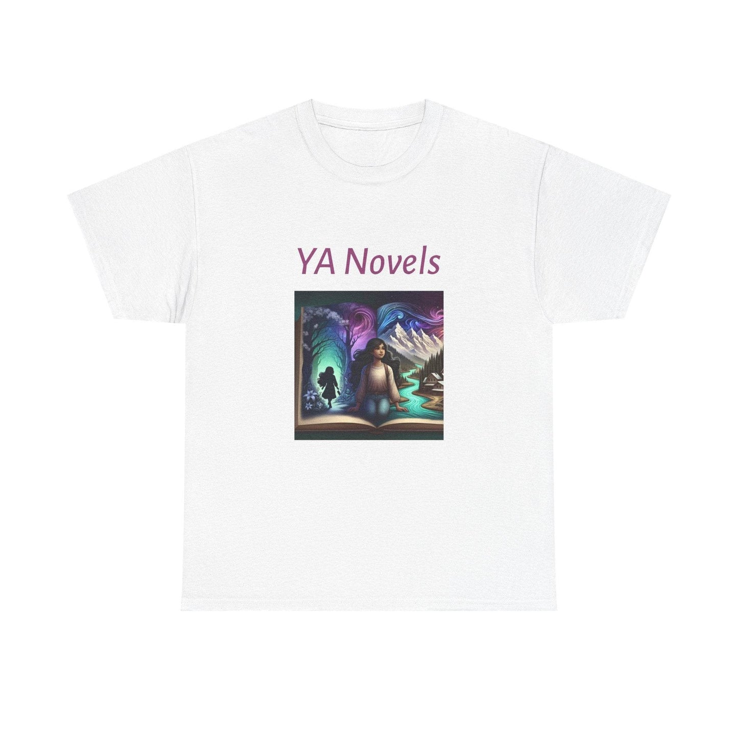 Fiction - Graphic Tee - Unisex Heavy Cotton T-Shirt - Young Adult Novels - The Dreamer's Bookshop.