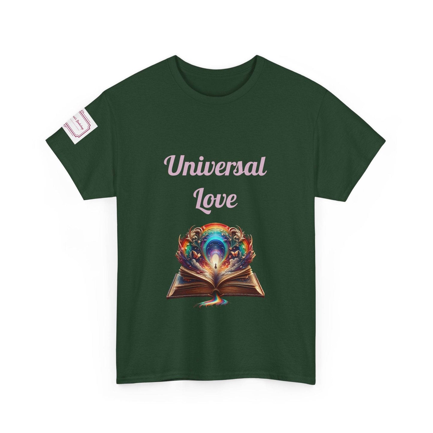 Universal Love - Unisex Heavy Cotton Tee - Queer Romance Books - The Dreamer's Bookshop.