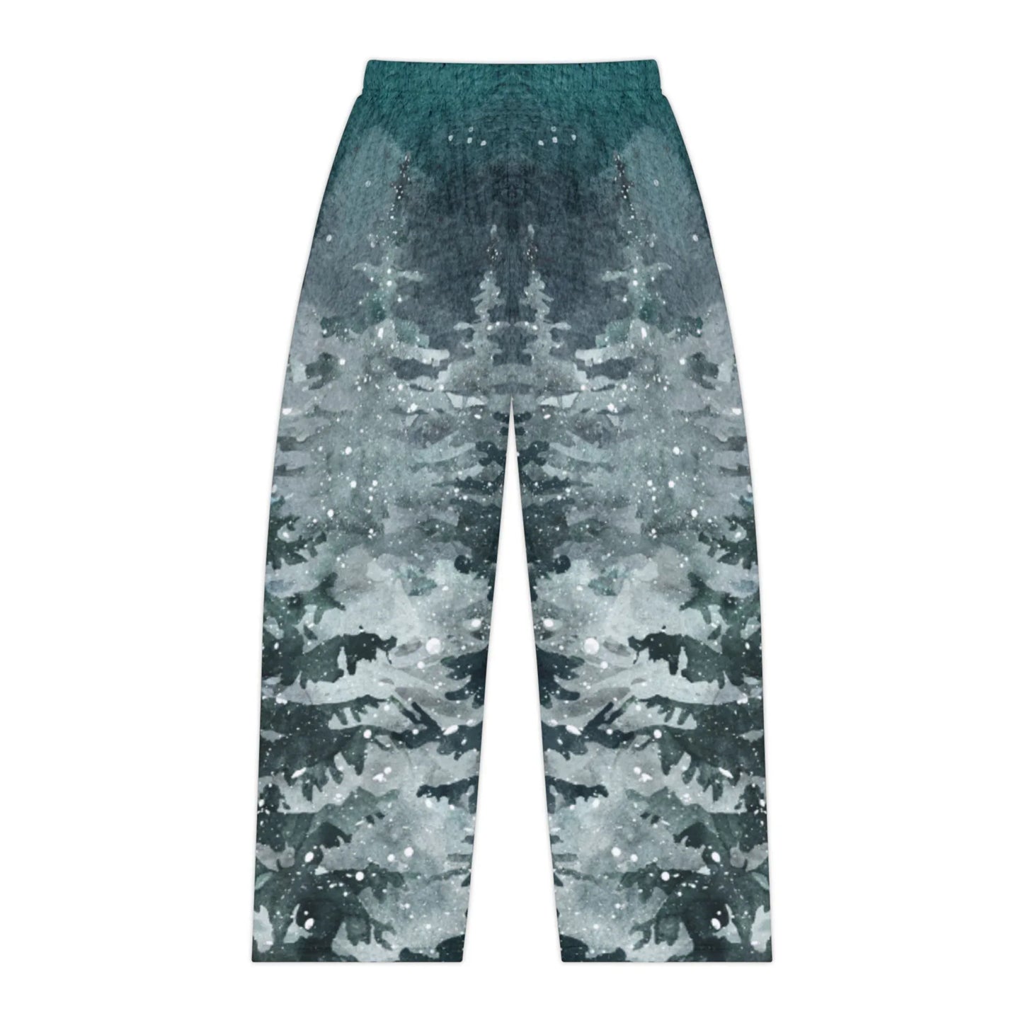 Winter Forest Pajama Pants – Women's Cozy All-Over Print Loungewear - The Dreamer's Bookshop.