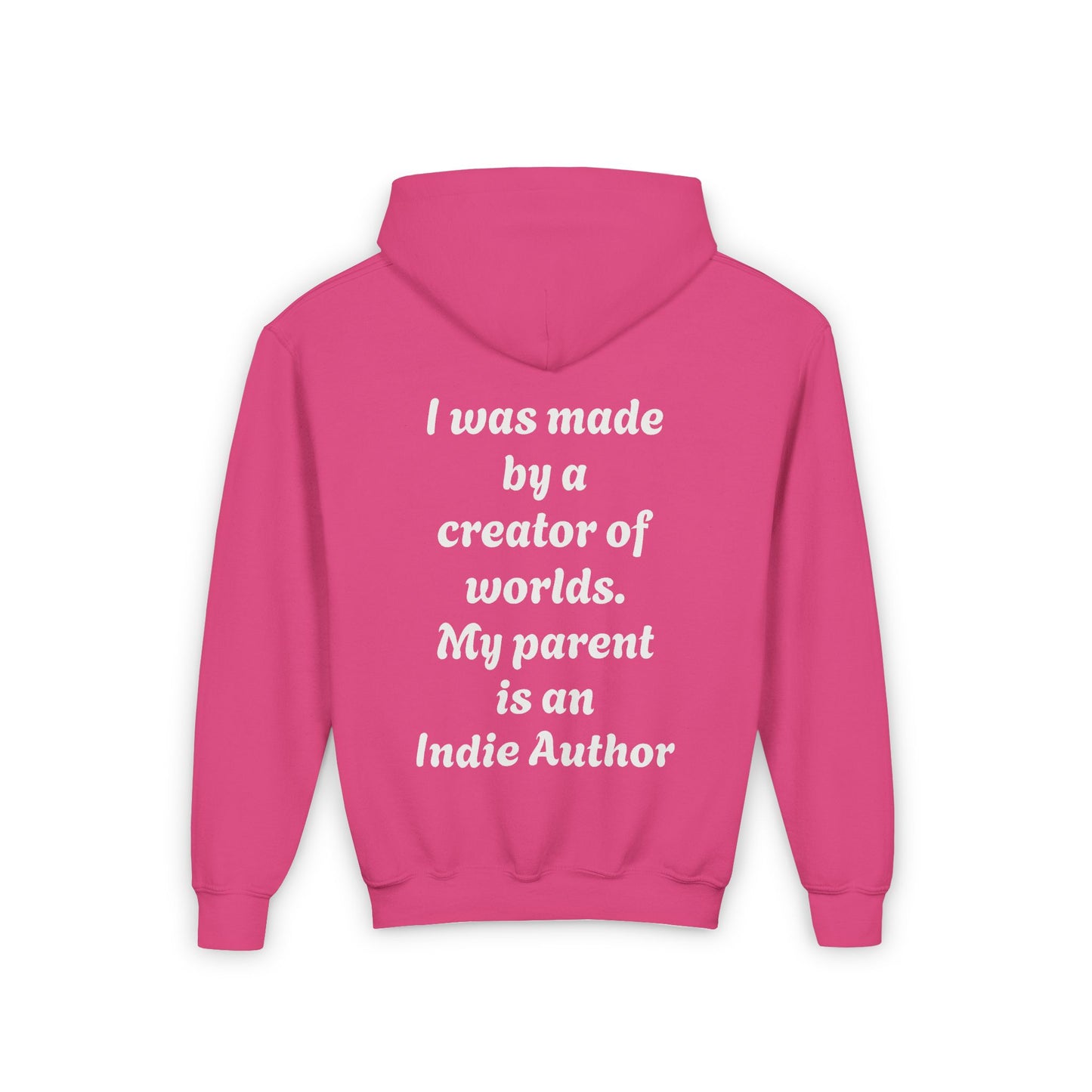 US (Ww) - Youth Heavy Blend Hooded Sweatshirt - "Born to be Original" & "Created by a Creator of Worlds" - The Dreamer's Bookshop.
