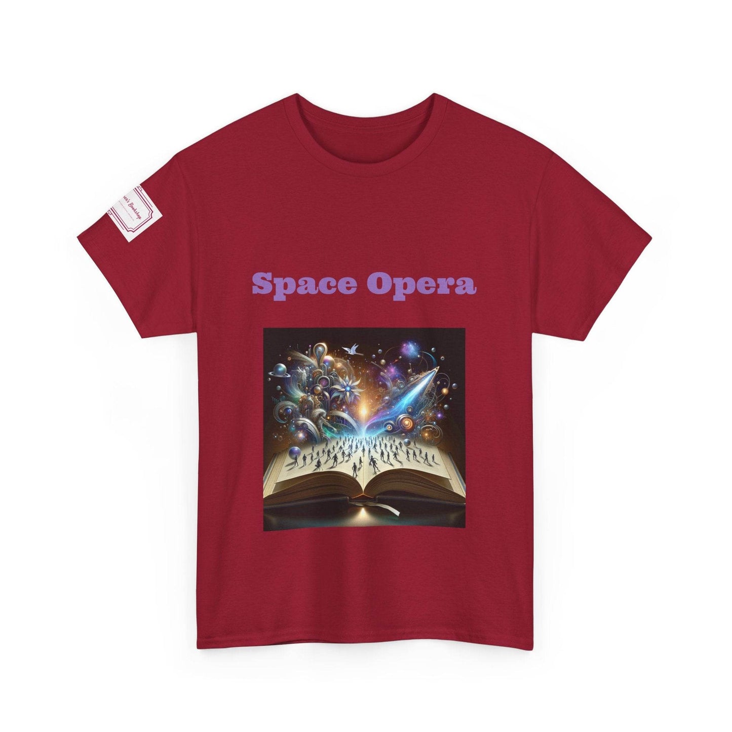 Space Opera - Graphic Unisex Heavy Cotton Tee - Sci-Fi Books - The Dreamer's Bookshop.