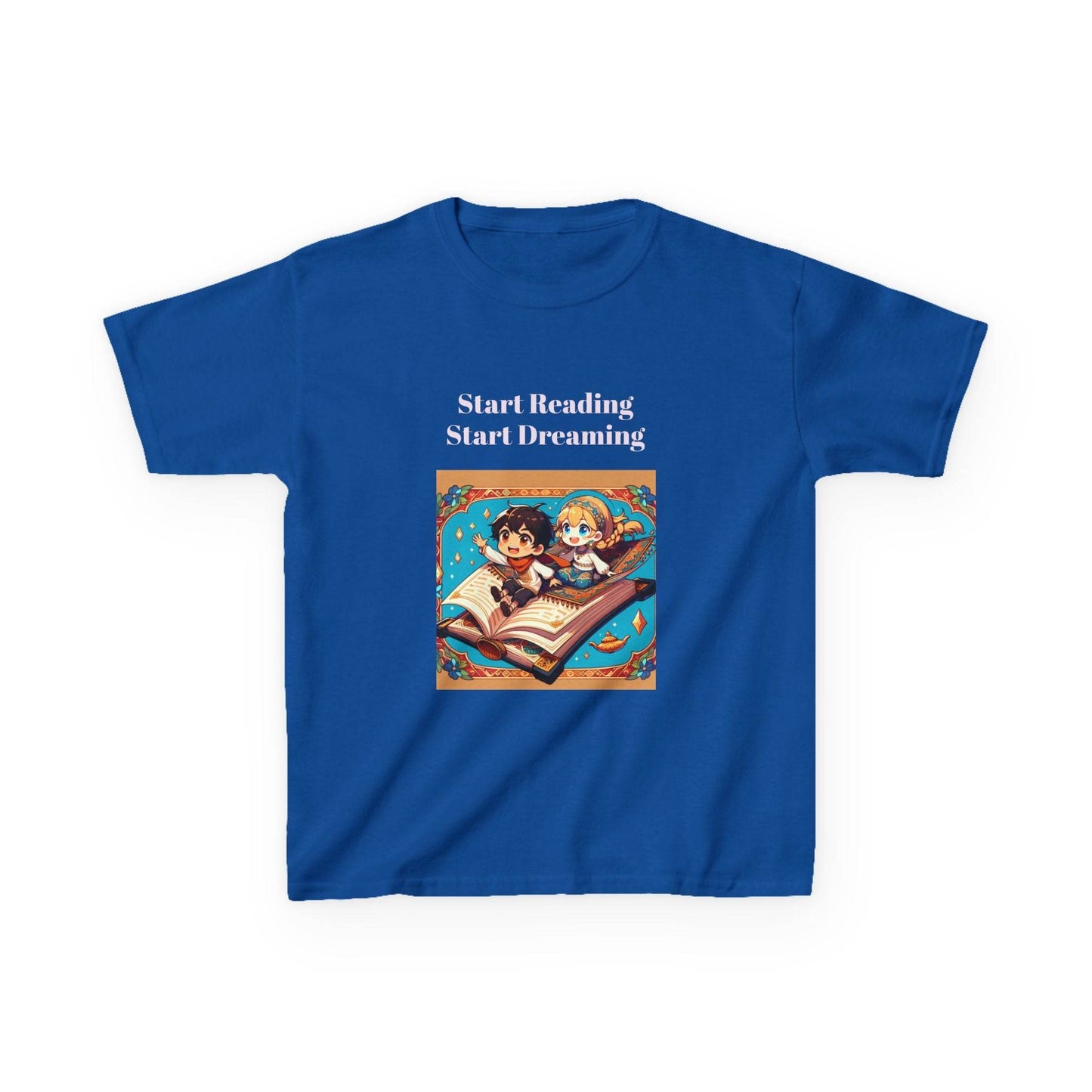 EU - Kids Start Reading Start Dreaming Tee - The Dreamer's Bookshop.