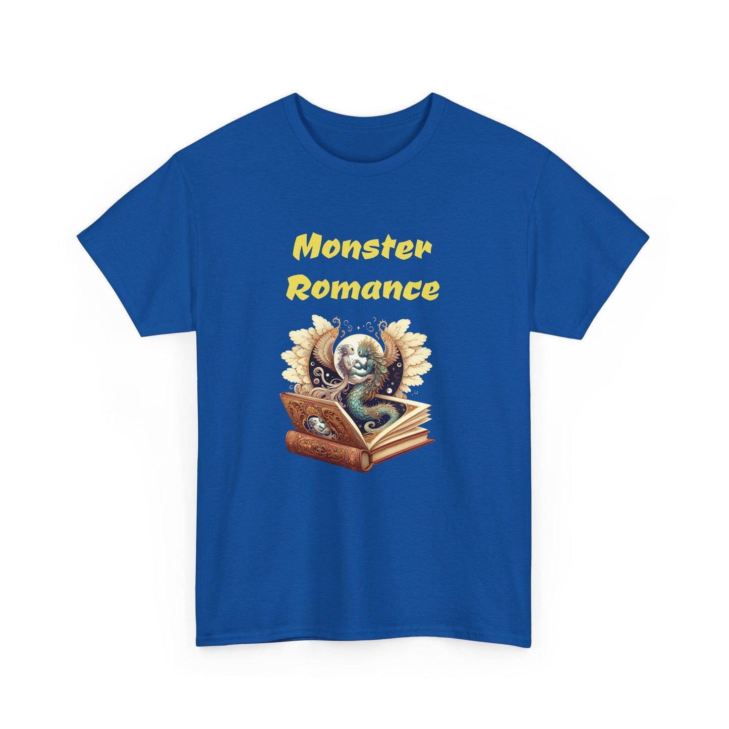 Fantasy - Graphic Tee - Unisex Heavy Cotton T-Shirt Monster Romance Books - The Dreamer's Bookshop.