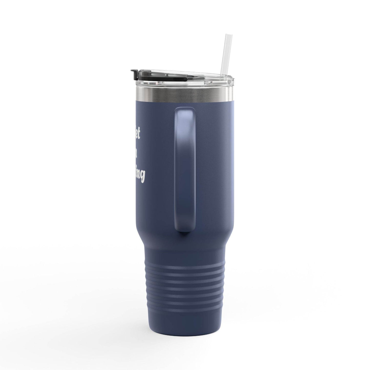Quiet I'm Writing Insulated Travel Mug - 40oz Red Coffee Cup - The Dreamer's Bookshop.