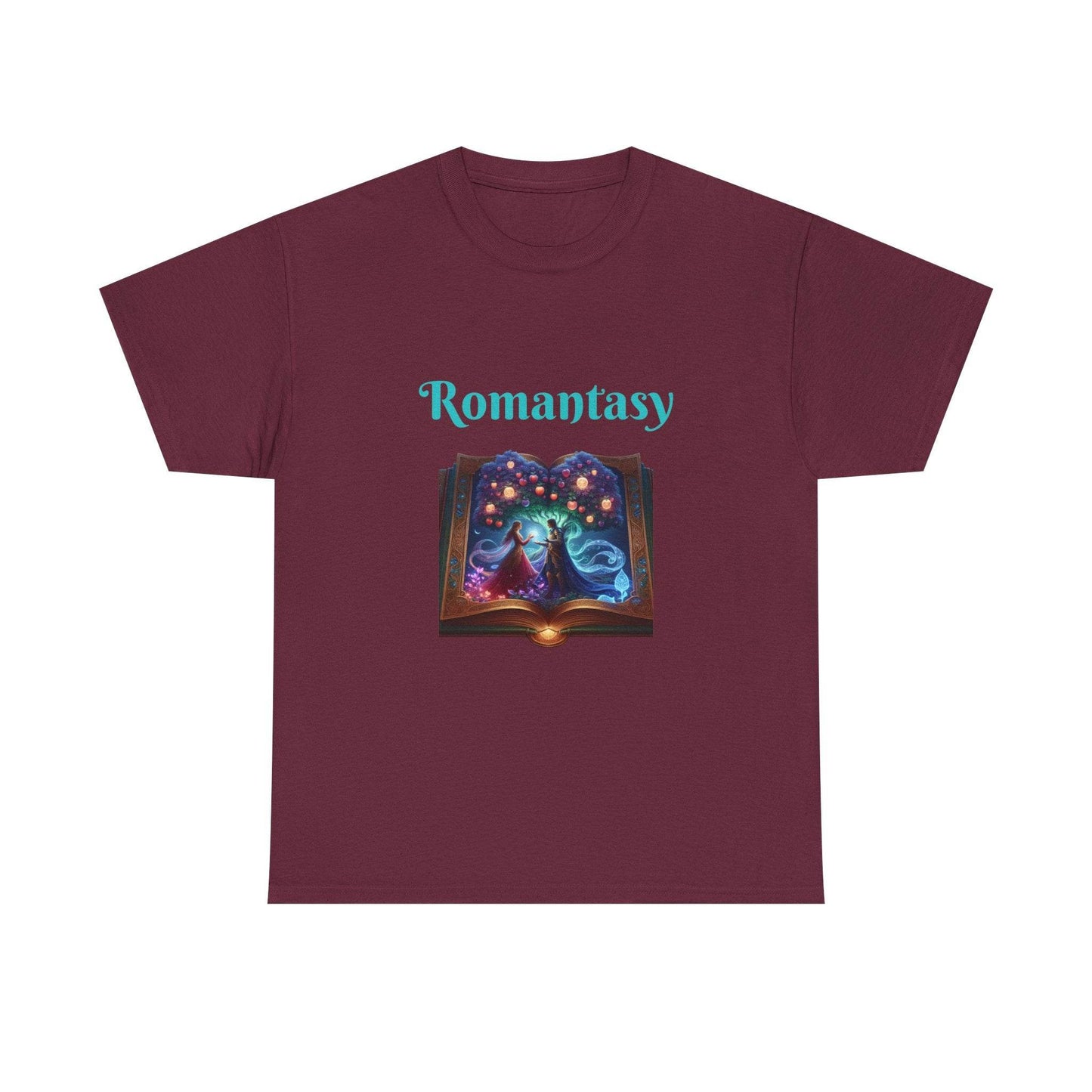 Fantasy - Graphic Tee - Unisex Heavy Cotton T-Shirt Romantasy Books - The Dreamer's Bookshop.