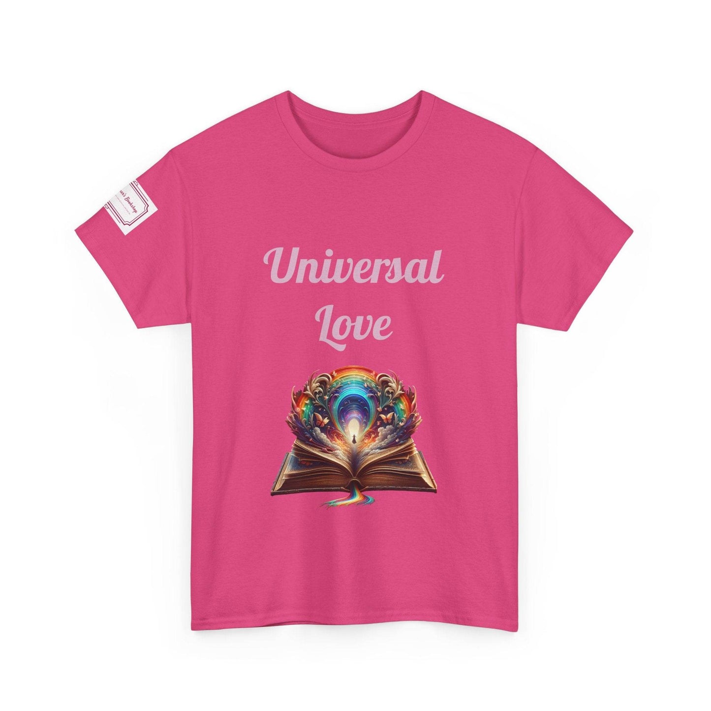 Universal Love - Graphic Unisex Heavy Cotton Tee - Queer Romance Books - The Dreamer's Bookshop.