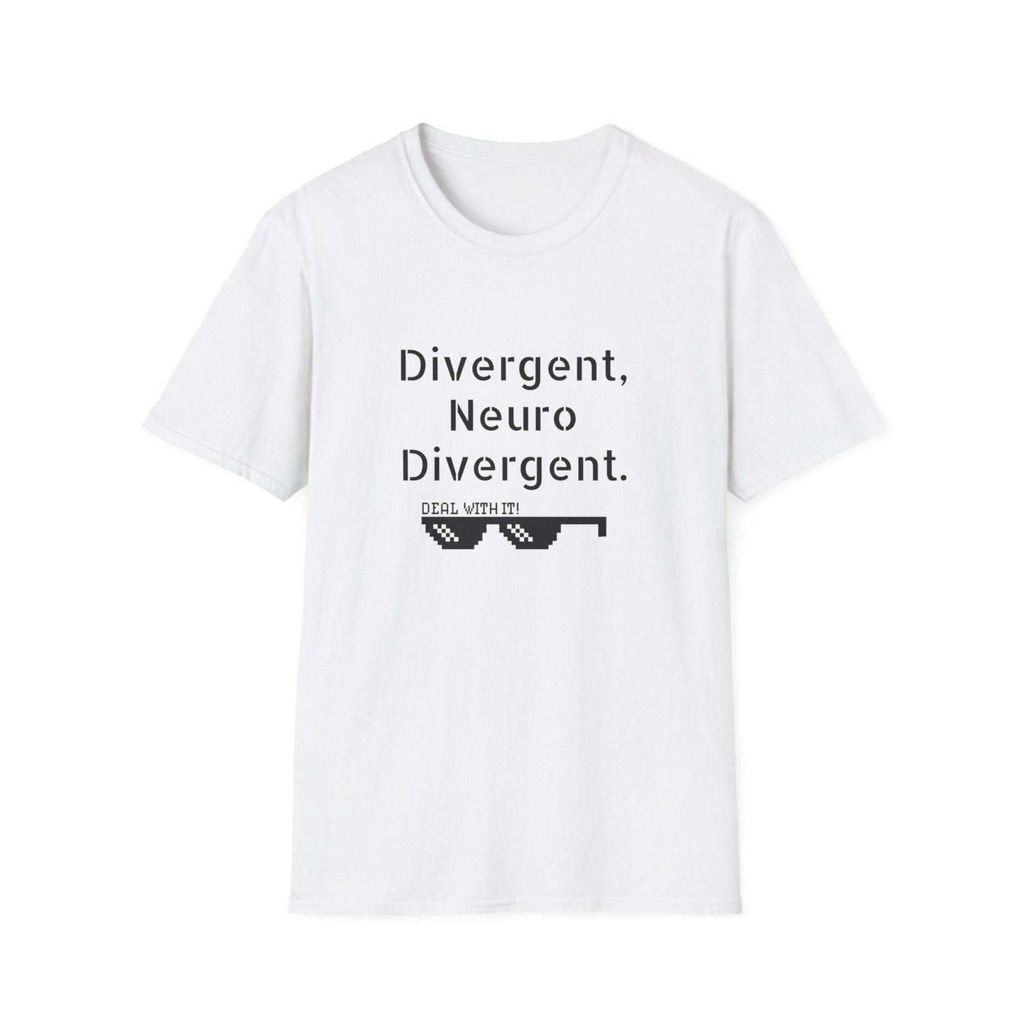 Neuro Divergent Unisex Softstyle T-Shirt – Celebrate Uniqueness! - The Dreamer's Bookshop.