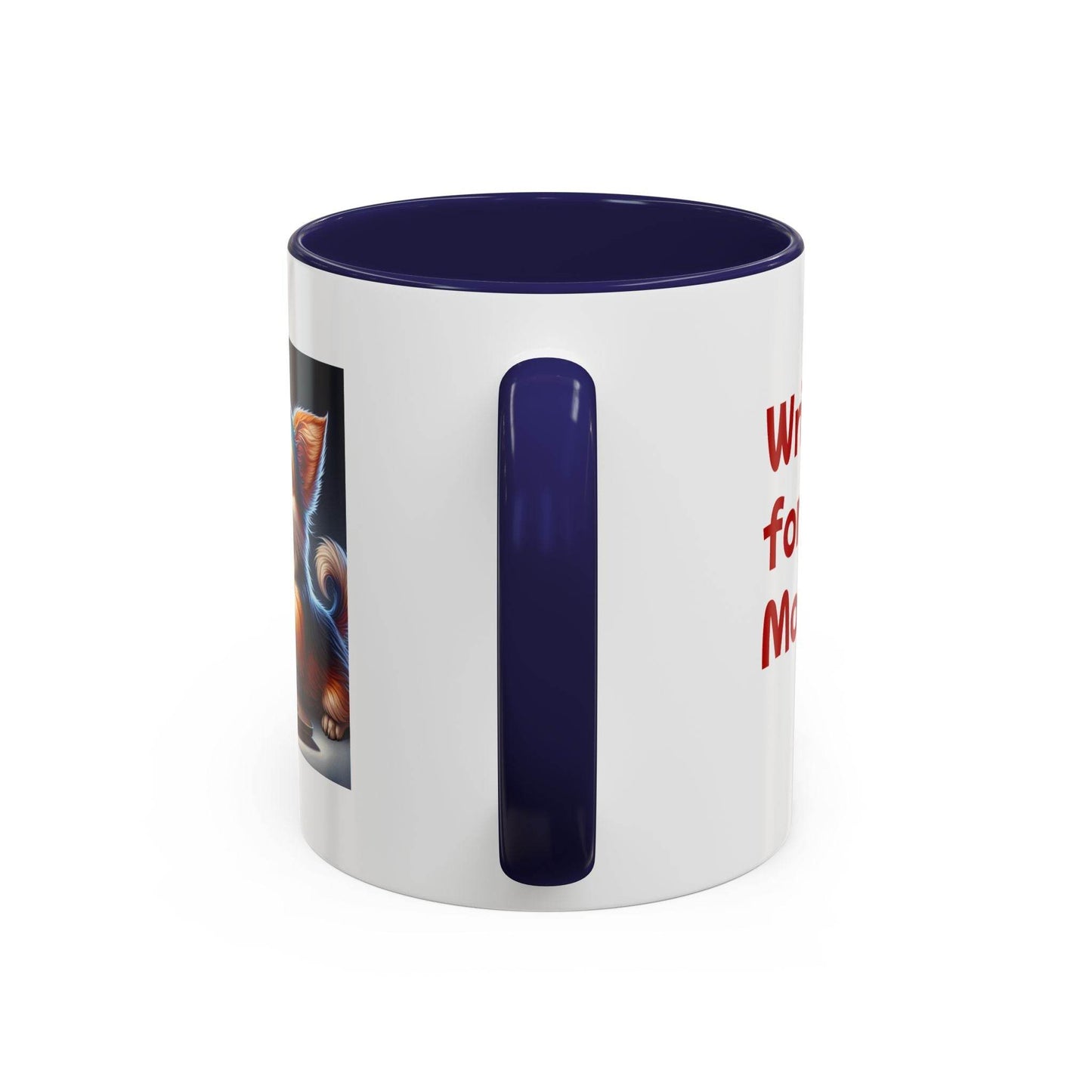Cute Dog Writer Coffee Mug - 11 & 15oz for Book Lovers - The Dreamer's Bookshop.