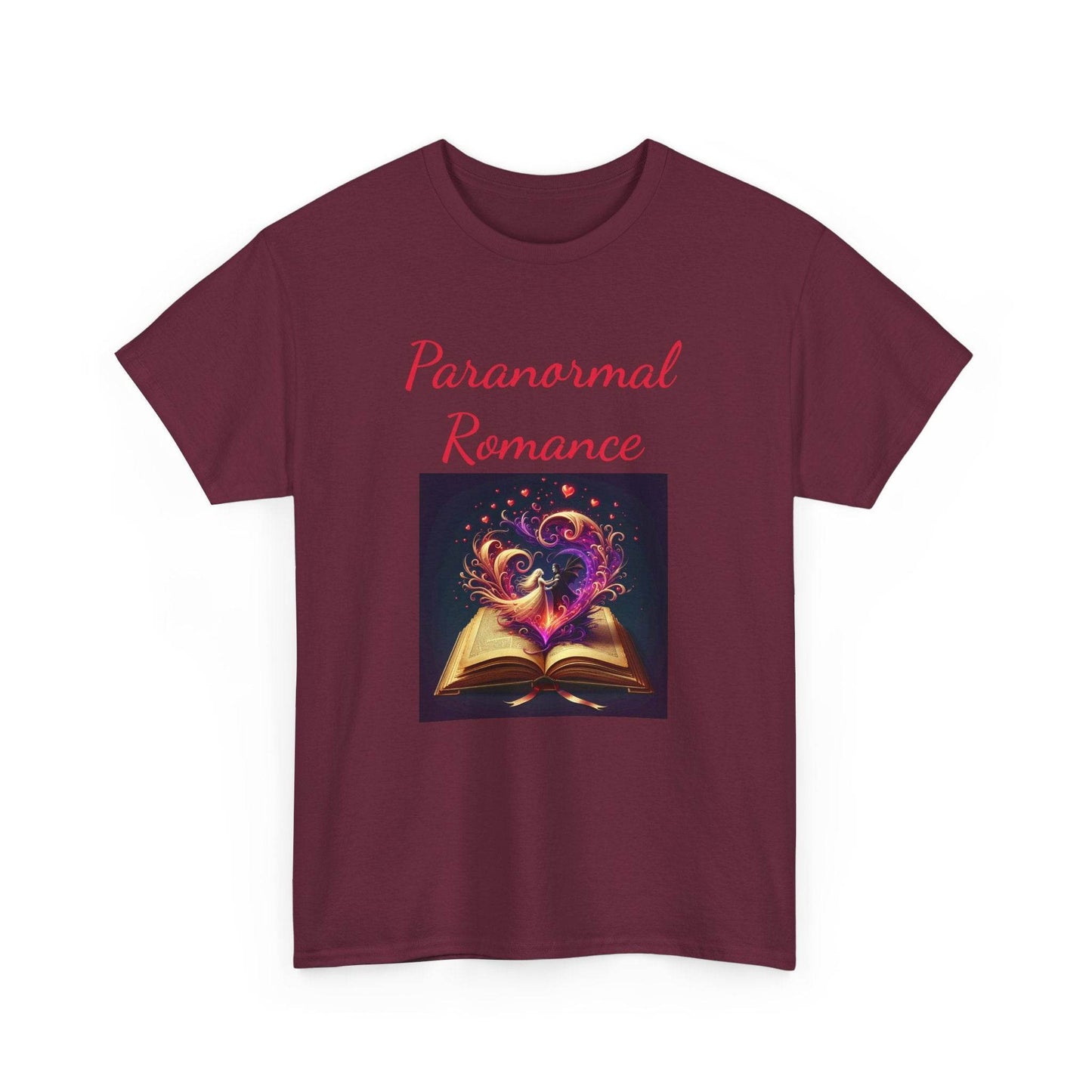 Fiction - Graphic Tee - Unisex Heavy Cotton T-Shirt Paranormal Romance - The Dreamer's Bookshop.