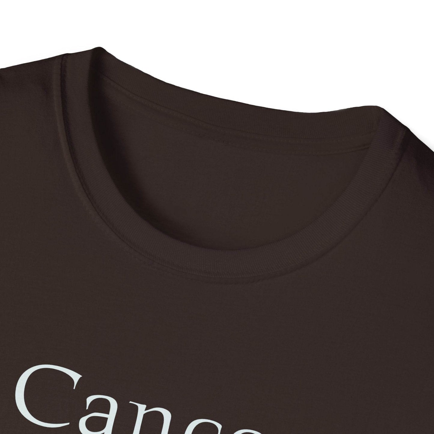 Cancer Warrior Unisex Softstyle T-Shirt - Empowering Battle for Women's Health - The Dreamer's Bookshop.