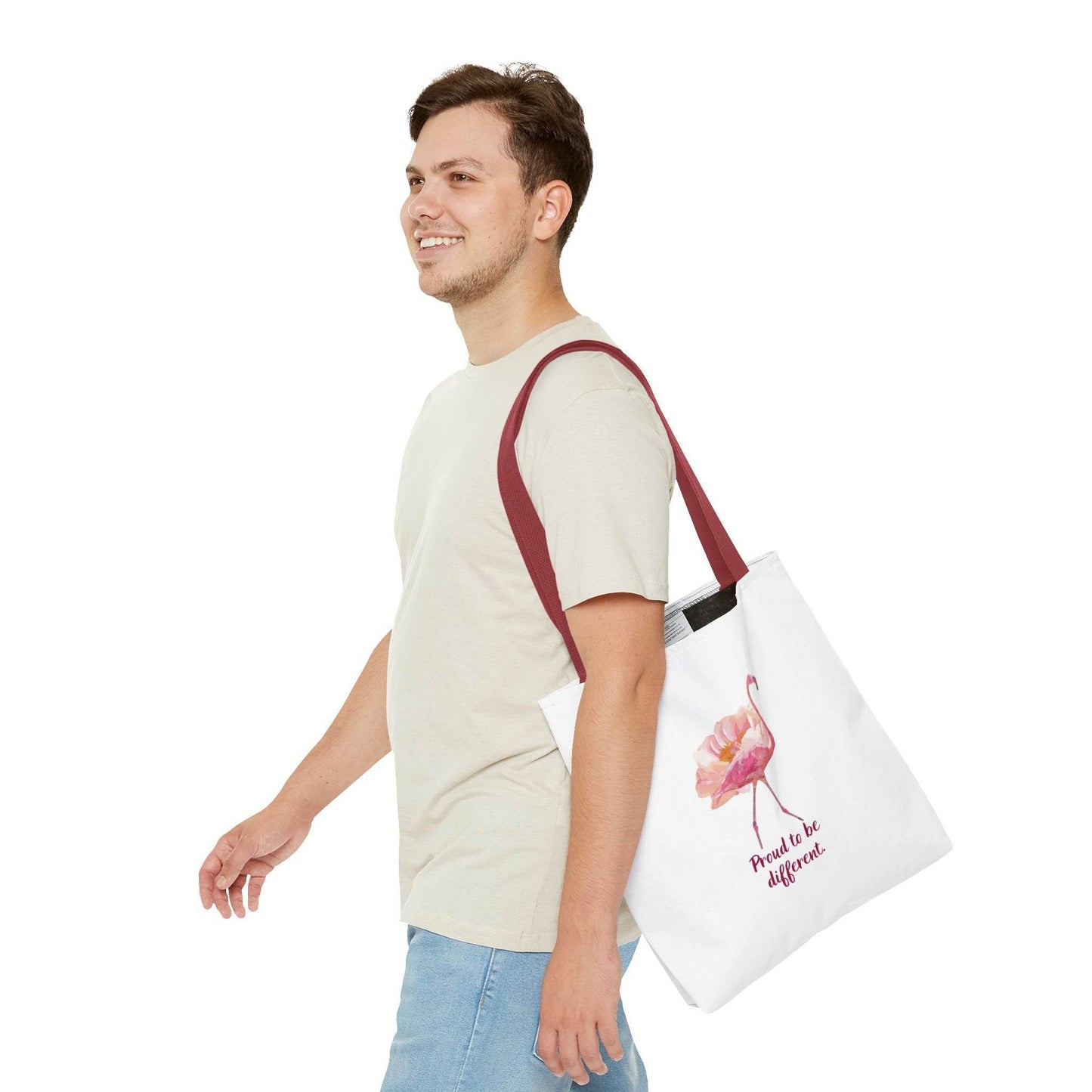 *SPECIAL RQST* Literary Tote Bag - Proud to be Different - Inspirational - The Dreamer's Bookshop.