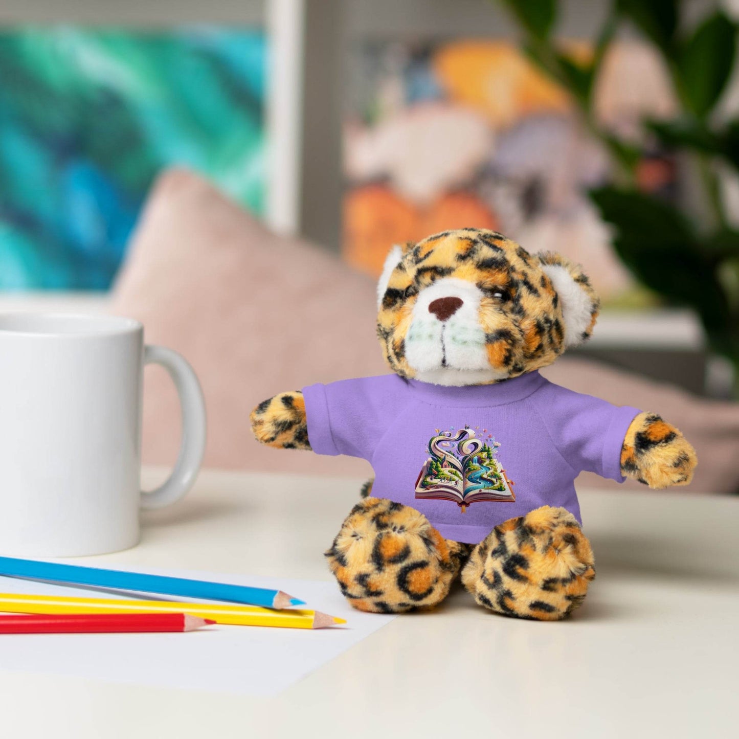 Personalized Stuffed Animal with Tee - Perfect Gift for Kids and Baby Showers - The Dreamer's Bookshop.