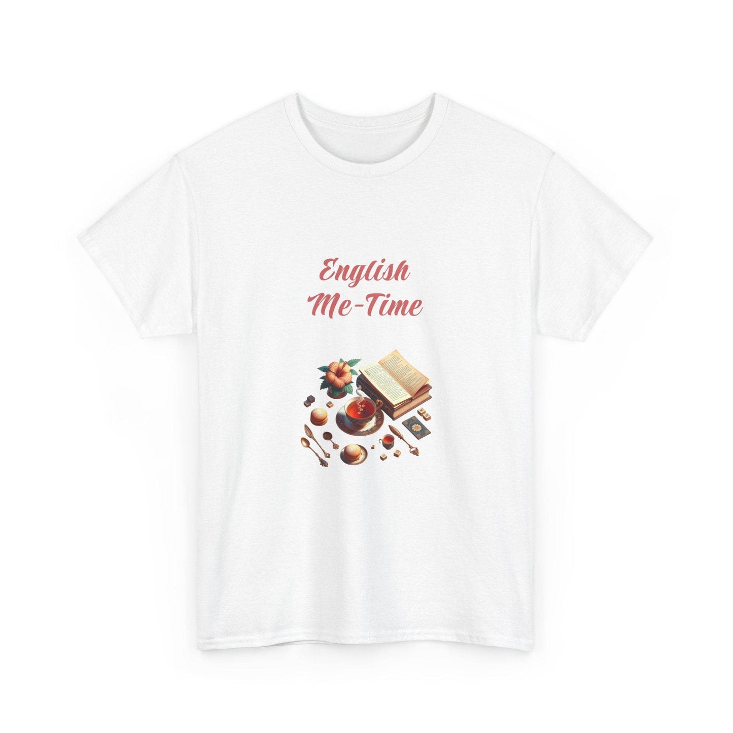 Me-Time - A Unisex Heavy Cotton Tee - Perfect Gift for Book Lovers - The Dreamer's Bookshop.