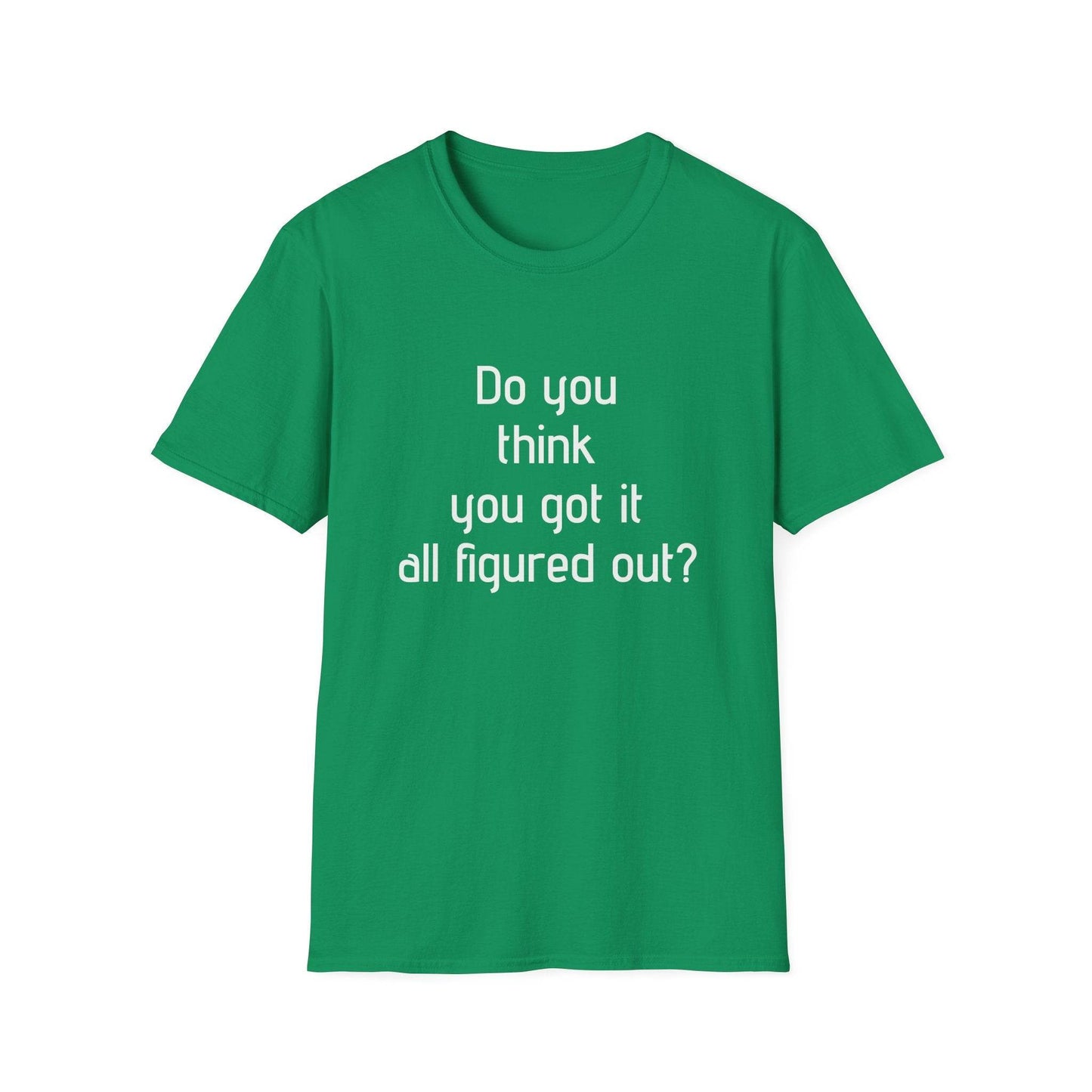Unisex Softstyle T-Shirt - 'Think Again' - The Dreamer's Bookshop.