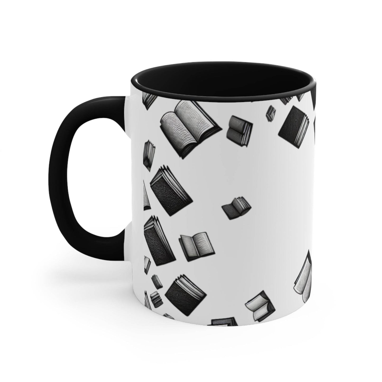 Book Lover's 11oz Colorful Accent Mug - Perfect Gift for Readers - The Dreamer's Bookshop.