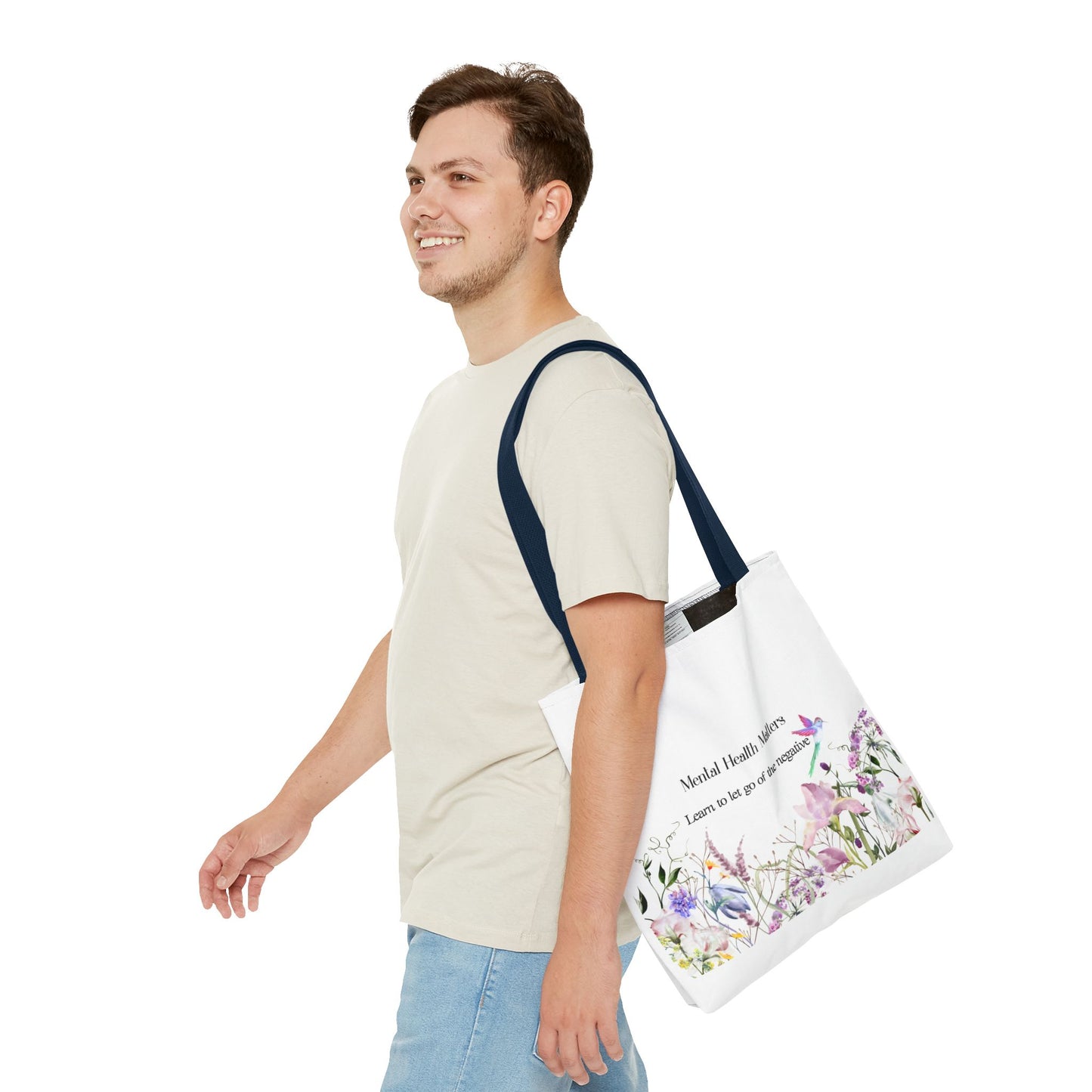 The Dreamer's Bookshop - Literary Tote Bag – Mental Health "Let Go" - The Dreamer's Bookshop.