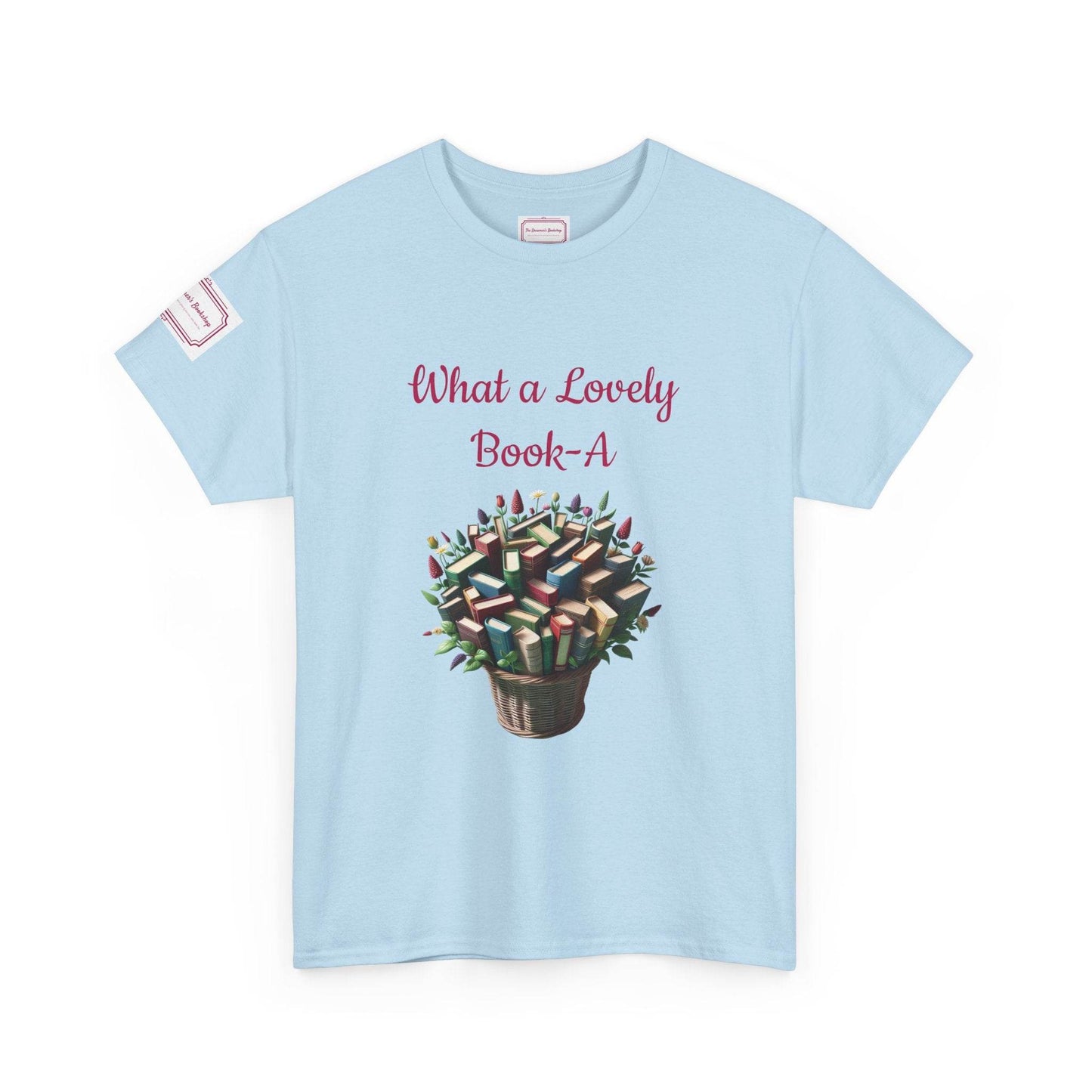 What a Lovely Book-A Unisex Heavy Cotton Tee - Perfect for Book Lovers - The Dreamer's Bookshop.