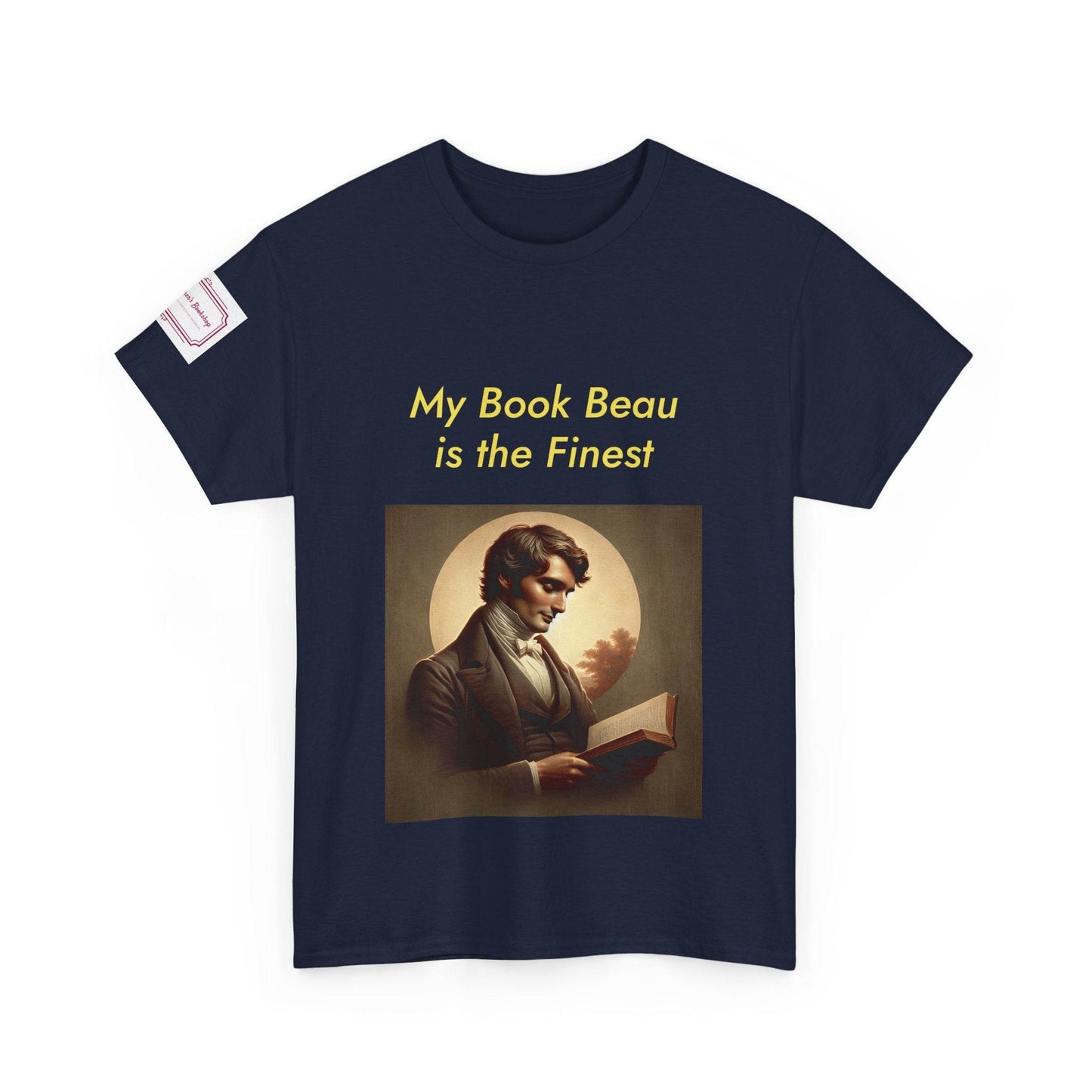 My Book Beau Unisex Heavy Cotton Tee - Perfect for Book Lovers - The Dreamer's Bookshop.