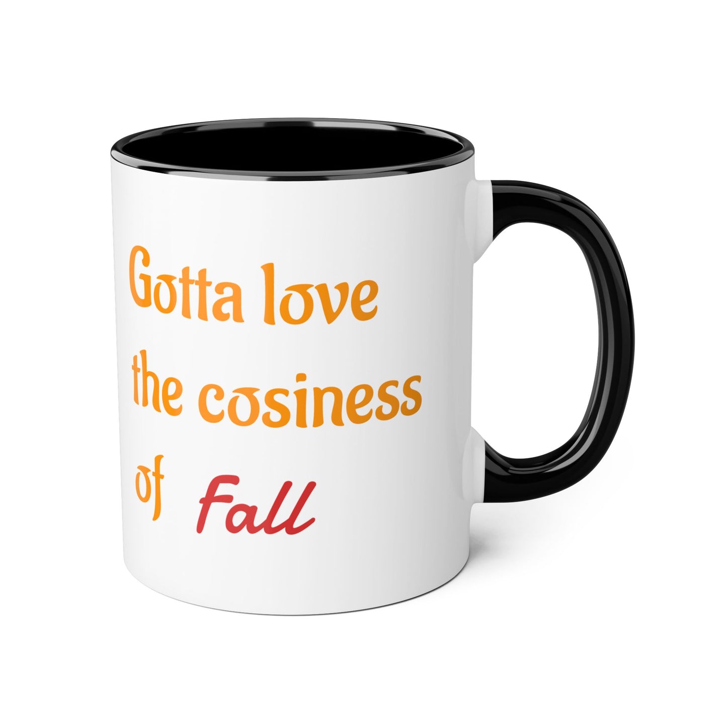 The Cosiness of Fall - 11oz Cup for Booklovers