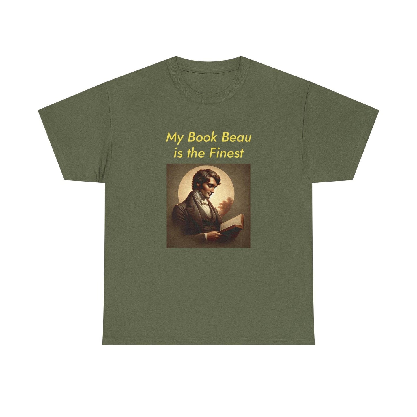 My Book Beau Unisex Cotton Tee - Perfect Gift for Book Lovers - The Dreamer's Bookshop.