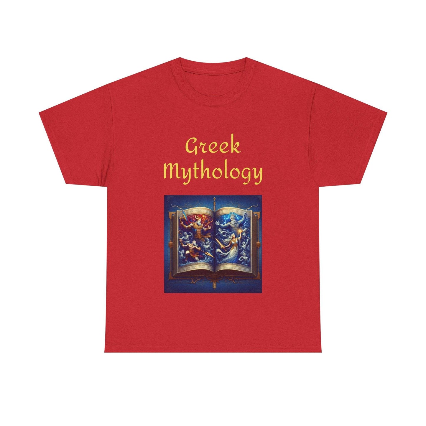 History - Unisex Heavy Cotton Tee - Greek Mythology - The Dreamer's Bookshop.