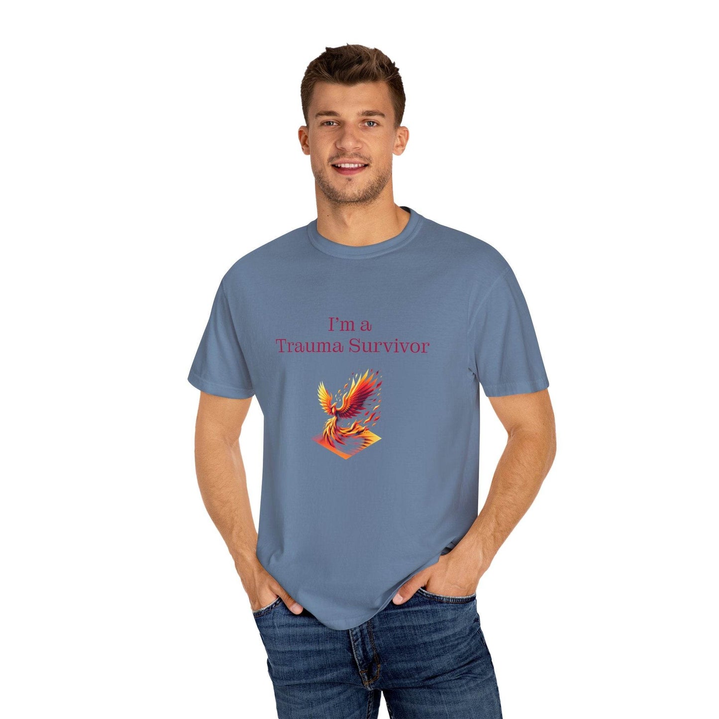 Trauma Survivor Unisex T-Shirt - Empowering Tee for Healthcare Awareness - The Dreamer's Bookshop.