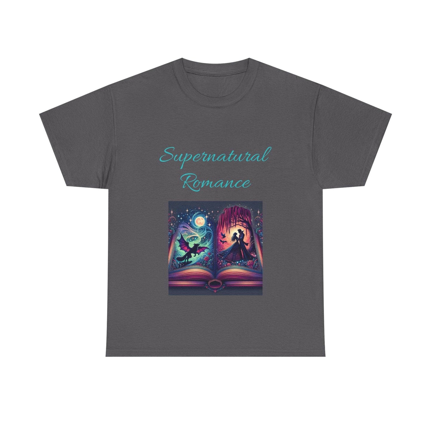 Fantasy - Unisex Heavy Cotton Tee - Supernatural Romance - The Dreamer's Bookshop.