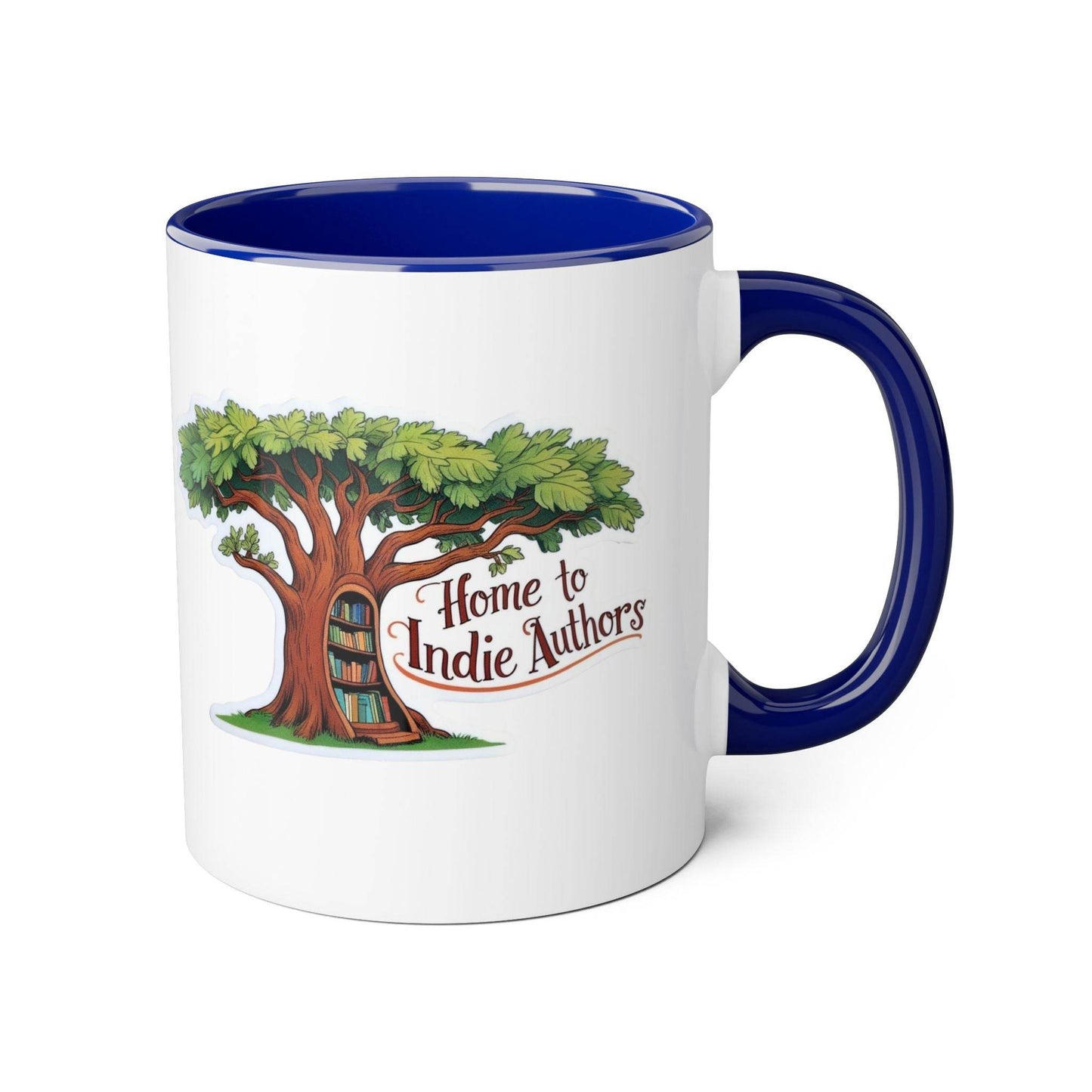 Dreamer's Bookshop Accent Mug - 11oz Coffee Cup for Readers & Book Lovers - The Dreamer's Bookshop.