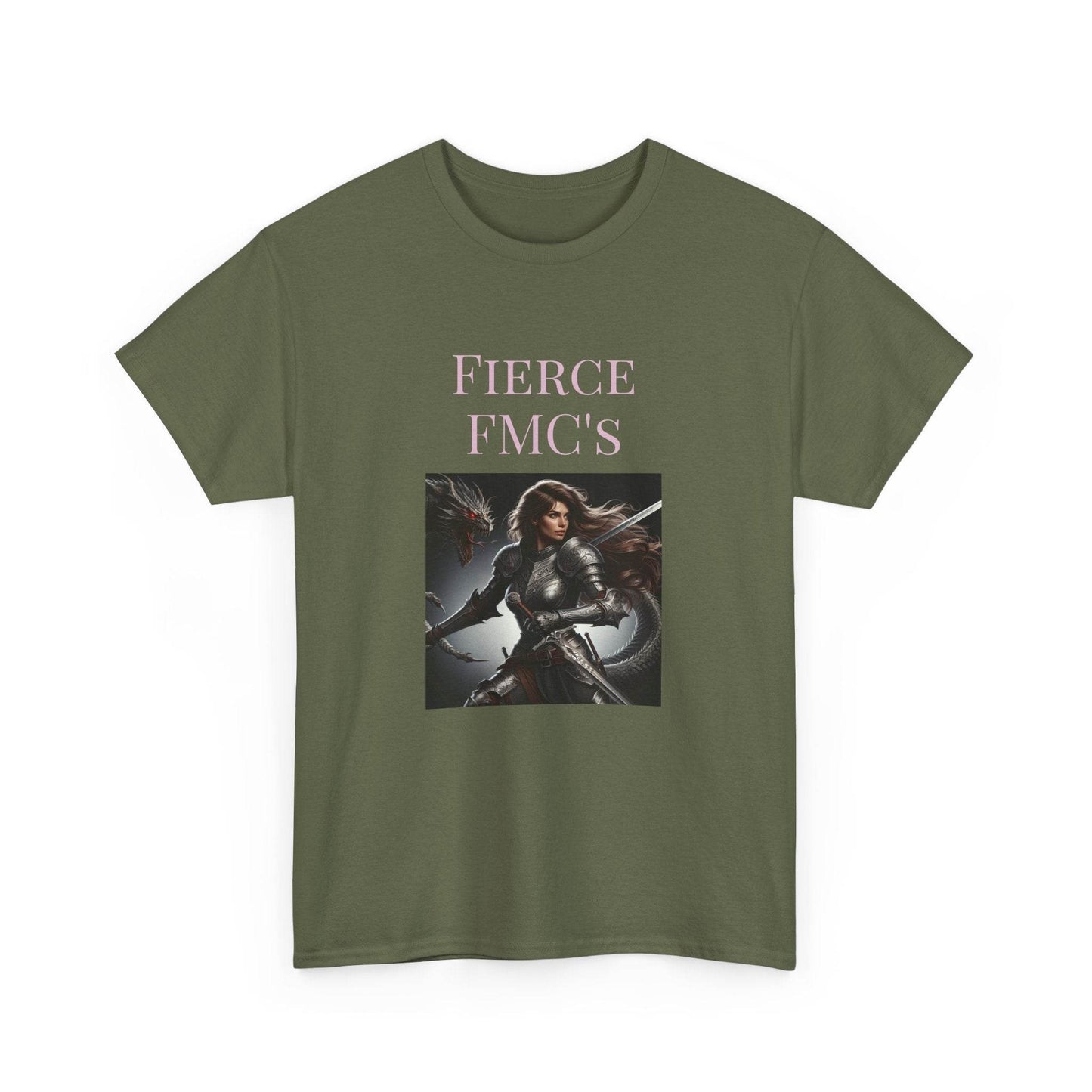 Fierce FMC - Graphic Tee - Unisex Heavy Cotton T-Shirt - Book Lovers - The Dreamer's Bookshop.