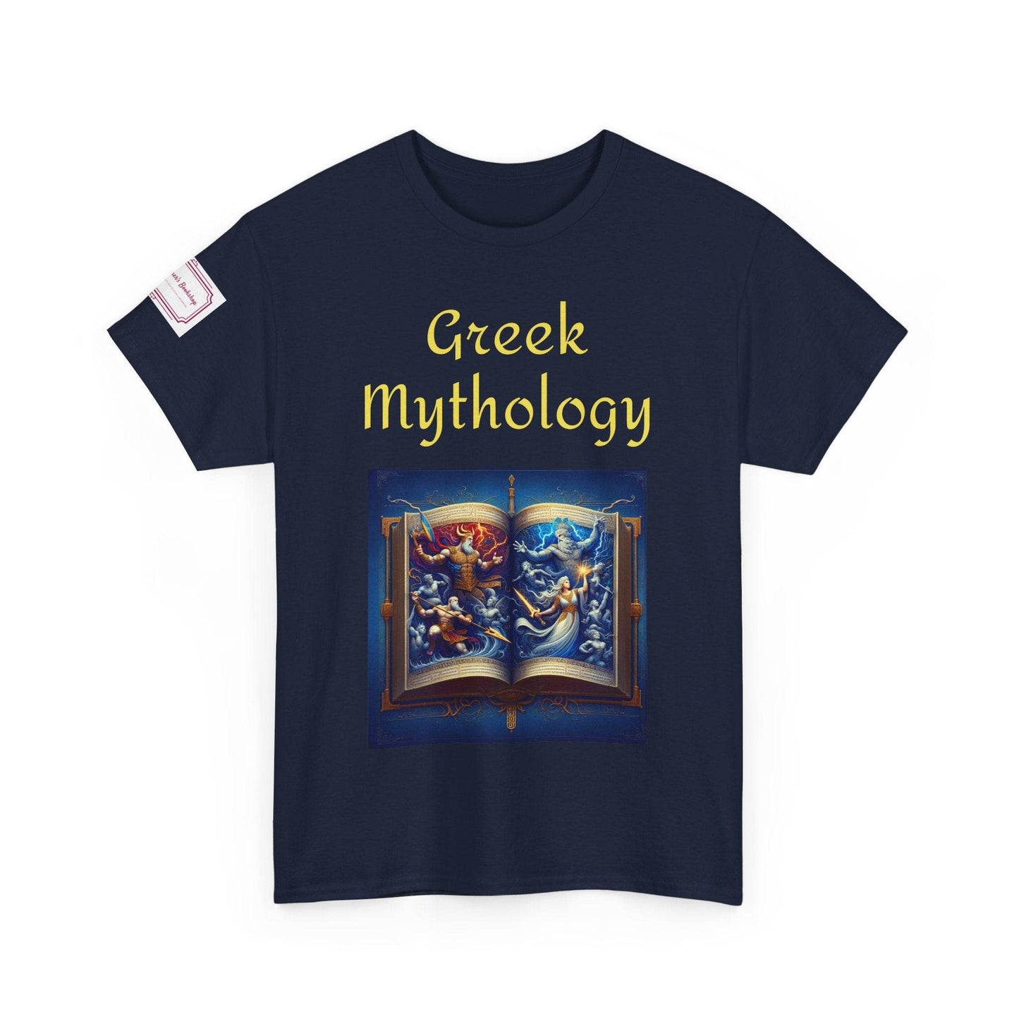 History - Graphic Unisex Heavy Cotton Tee - Greek Mythology - The Dreamer's Bookshop.