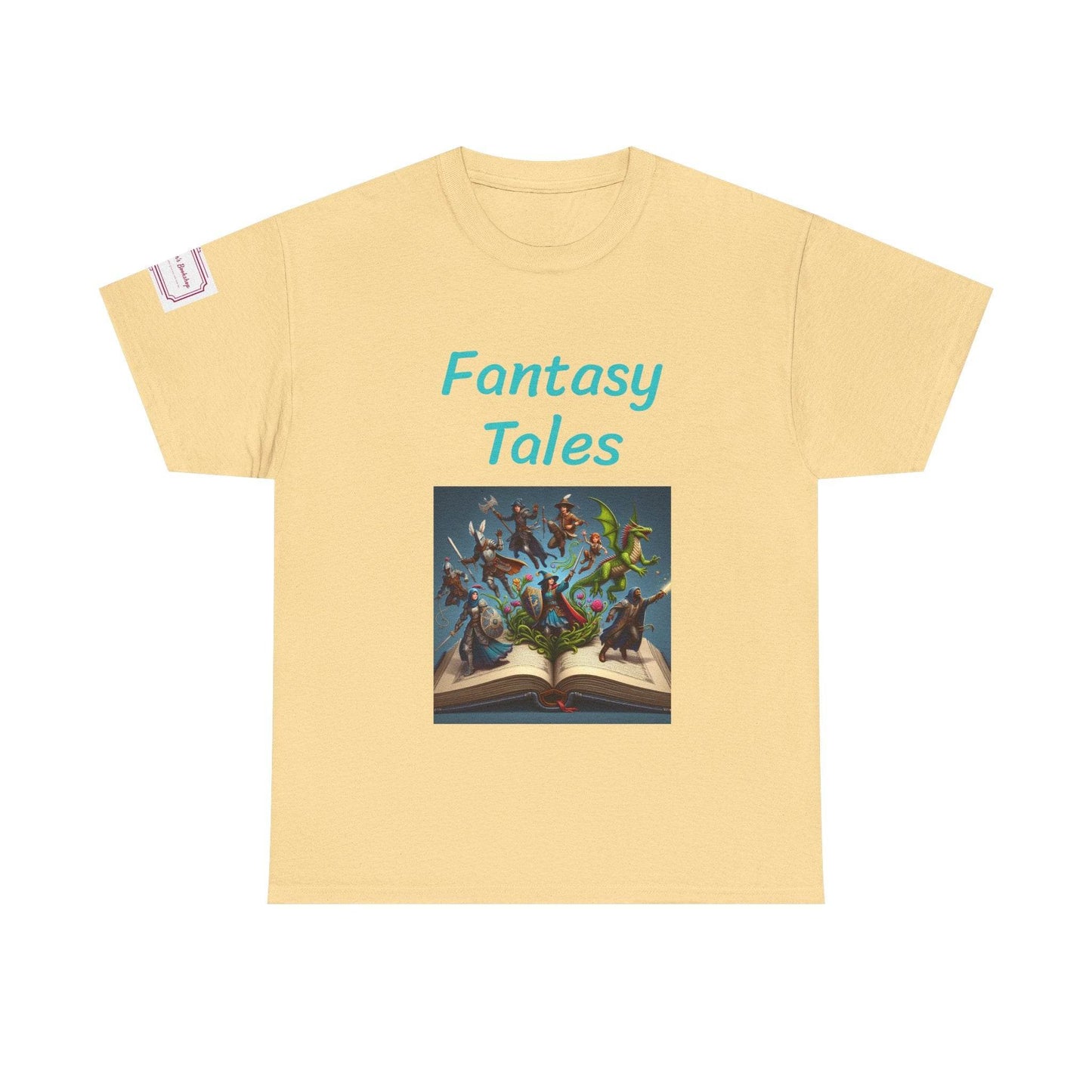 Magic - Graphic Unisex Heavy Cotton Tee - Fantasy Tales - The Dreamer's Bookshop.