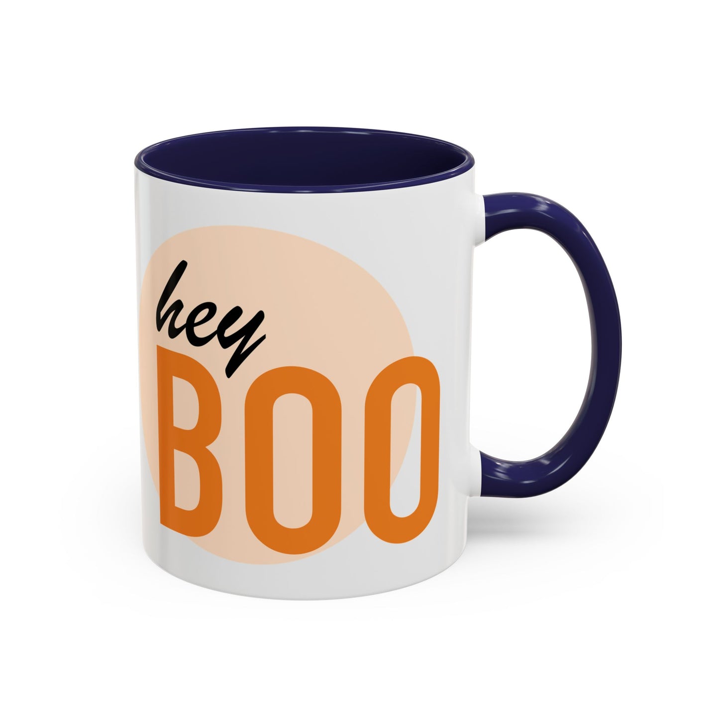 Hey Boo - Spooky Coffee Mug - Halloween Gift for Book Lovers